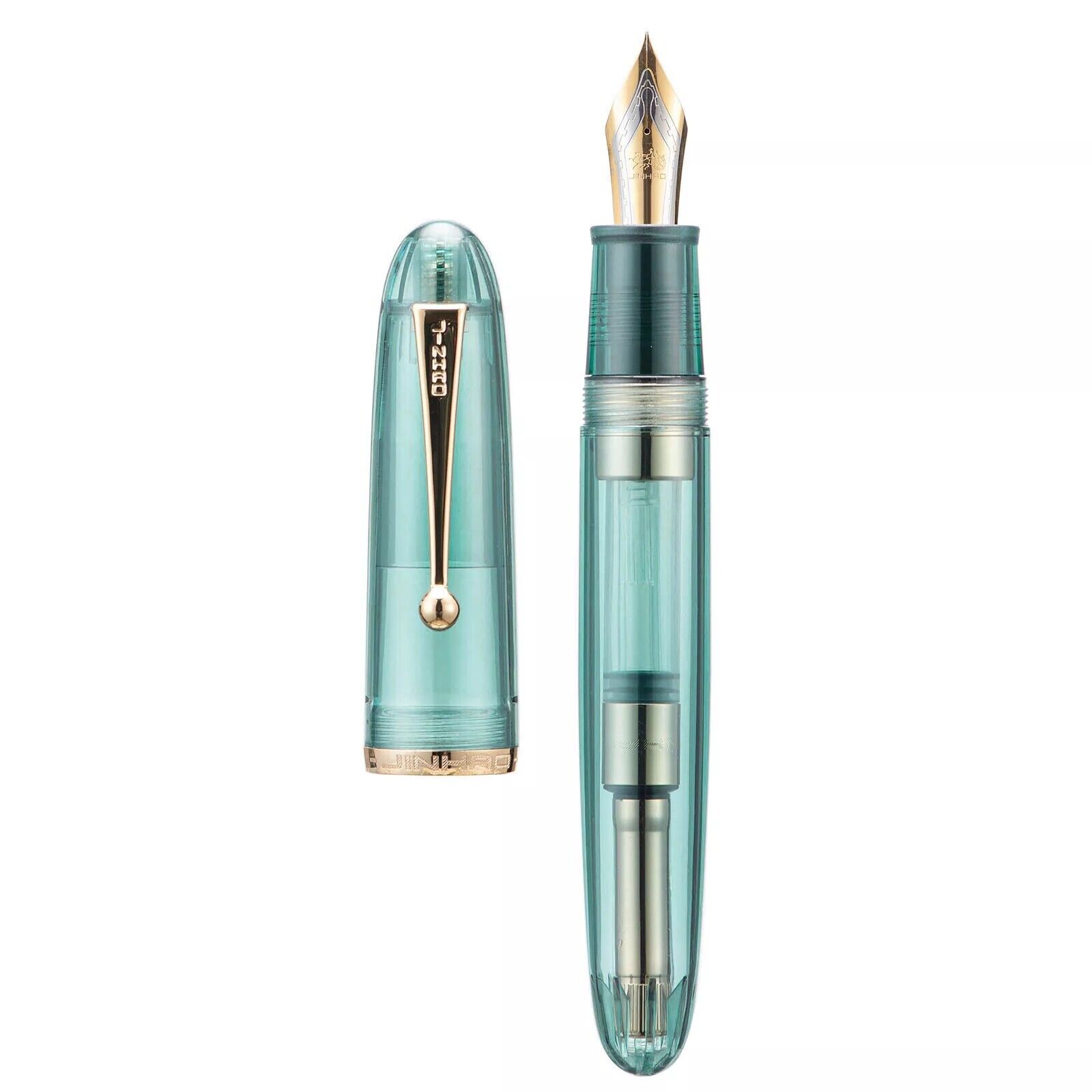 2 Nibs Chooses New Jinhao Dadao 9019 Heartbeat Nib Fountain Pen Gift EF/ F/M#OP - Picture 15 of 21