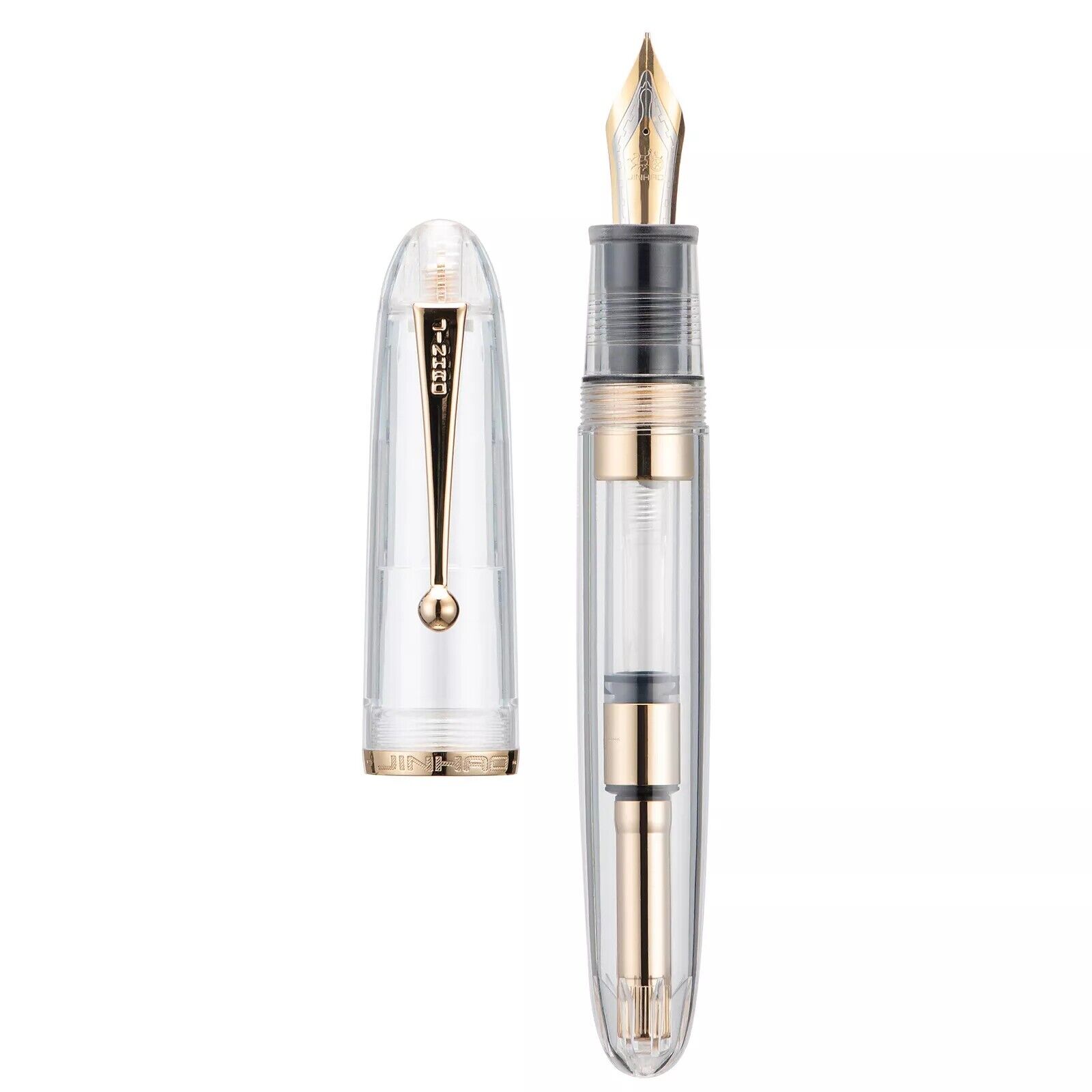 2 Nibs Chooses New Jinhao Dadao 9019 Heartbeat Nib Fountain Pen Gift EF/ F/M#OP - Picture 16 of 21