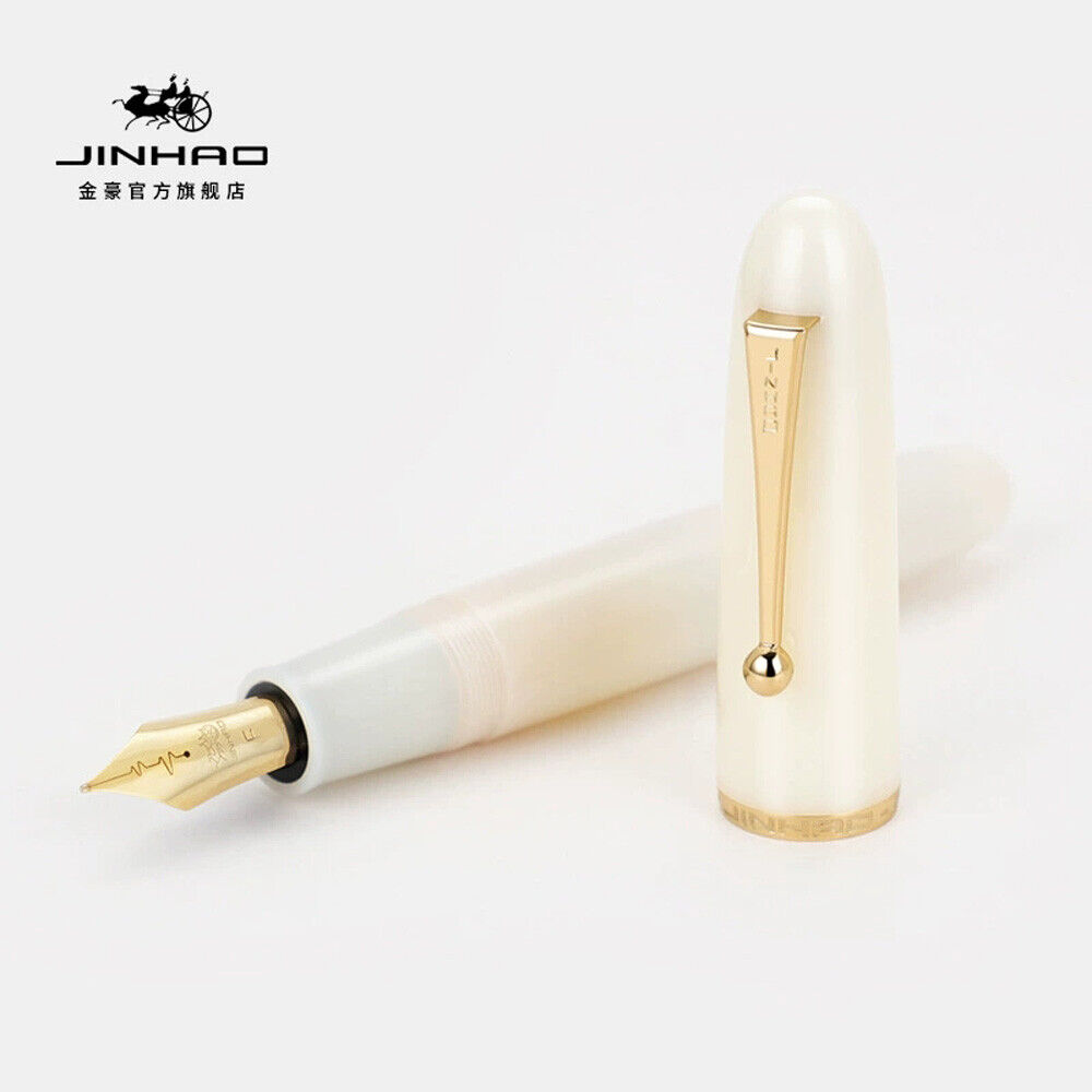 2 Nibs Chooses New Jinhao Dadao 9019 Heartbeat Nib Fountain Pen Gift EF/ F/M#OP - Picture 18 of 21