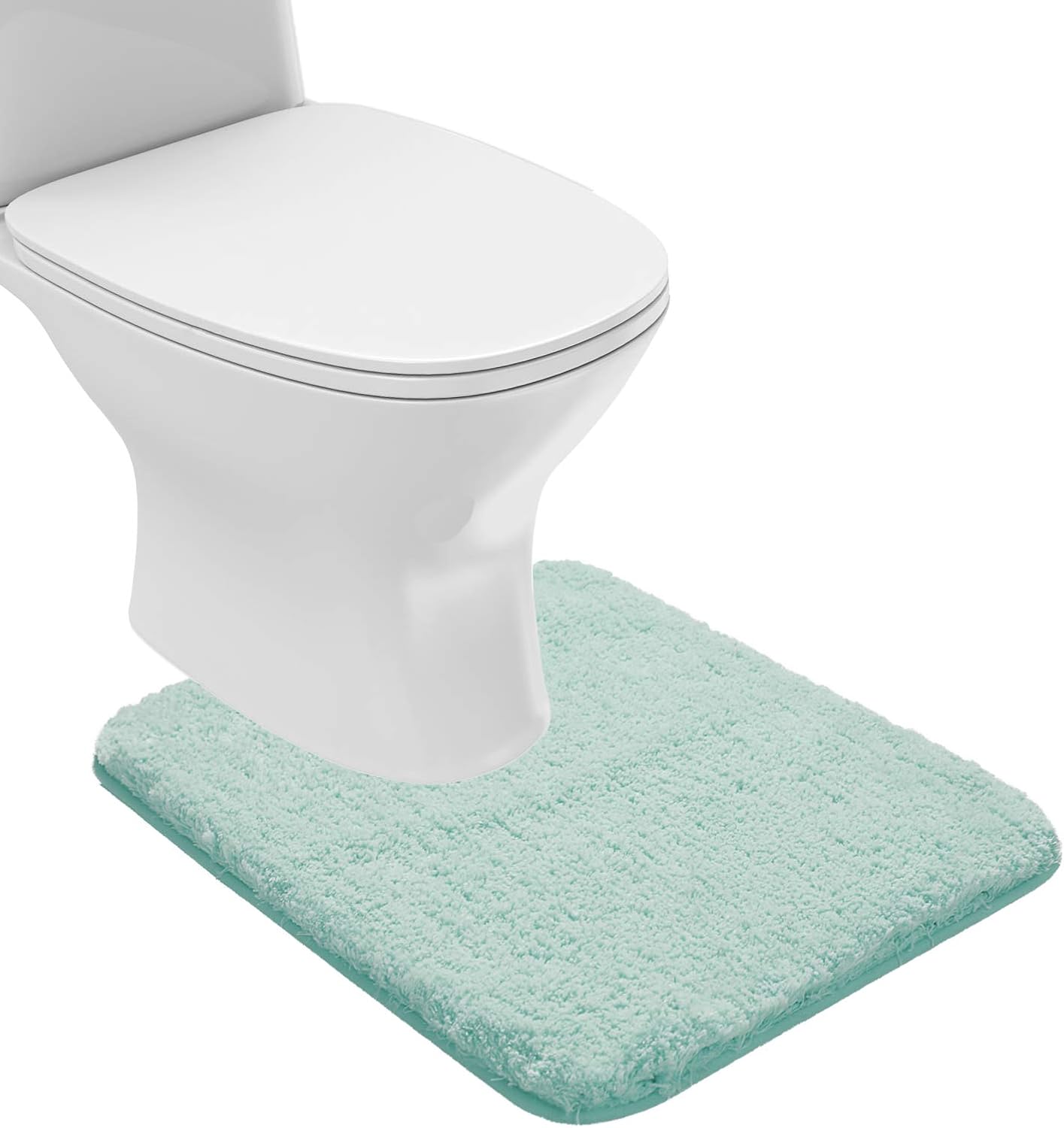 Soft Non-Slip Microfiber Bath Mat Water Absorbent Shaggy Rug for Bathroom - Picture 28 of 296