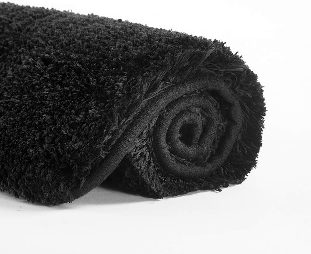 Soft Non-Slip Microfiber Bath Mat Water Absorbent Shaggy Rug for Bathroom - Picture 45 of 296