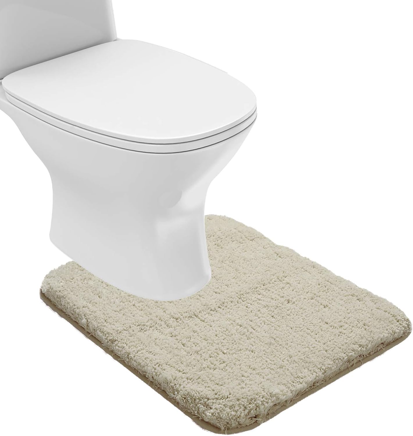Soft Non-Slip Microfiber Bath Mat Water Absorbent Shaggy Rug for Bathroom - Picture 89 of 296
