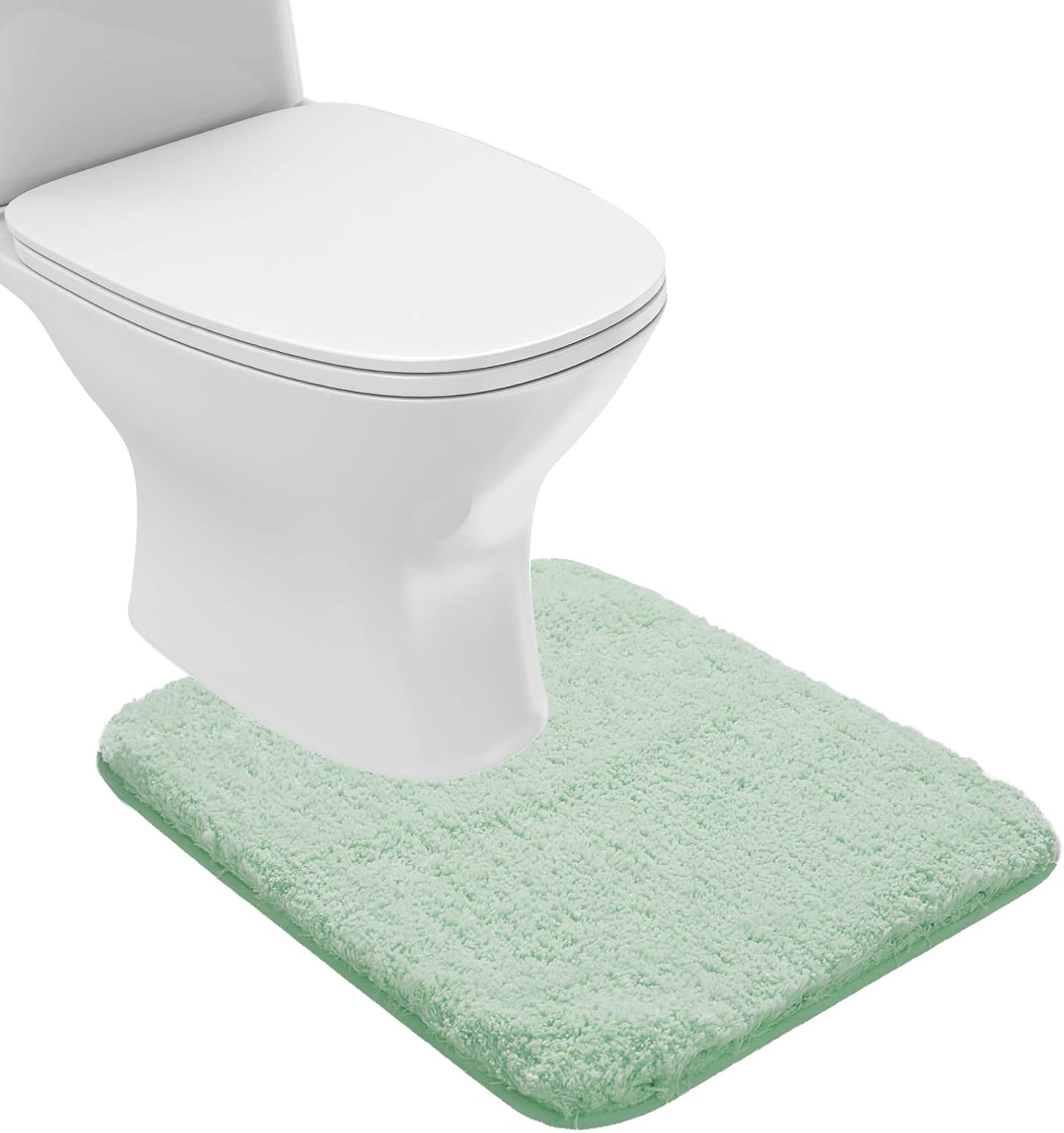 Soft Non-Slip Microfiber Bath Mat Water Absorbent Shaggy Rug for Bathroom - Picture 117 of 296