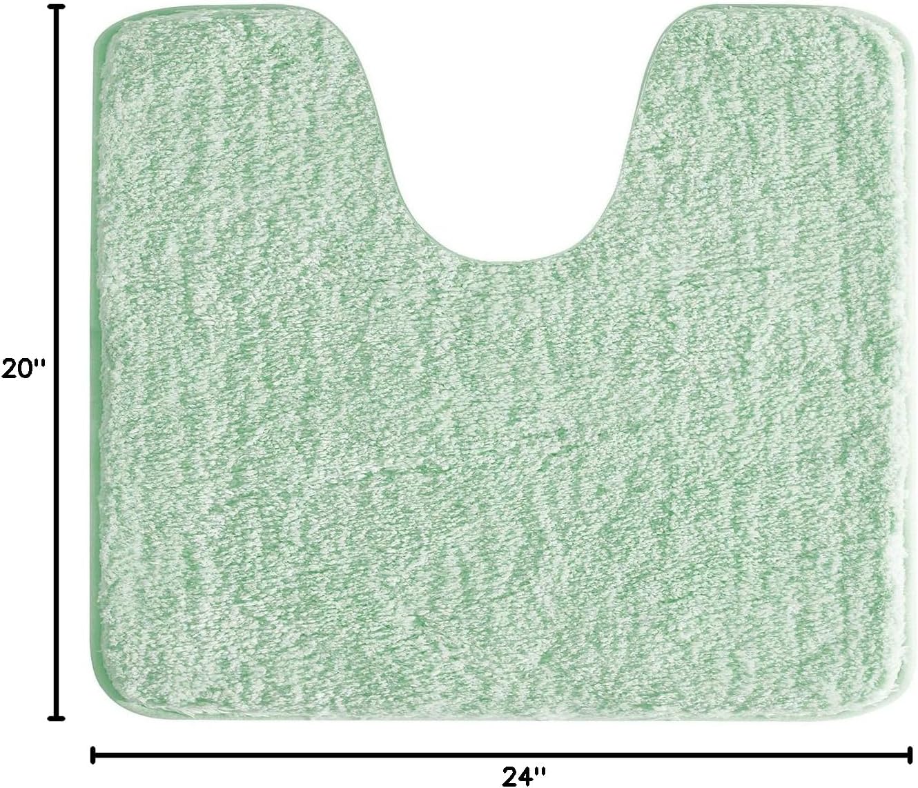 Soft Non-Slip Microfiber Bath Mat Water Absorbent Shaggy Rug for Bathroom - Picture 119 of 296