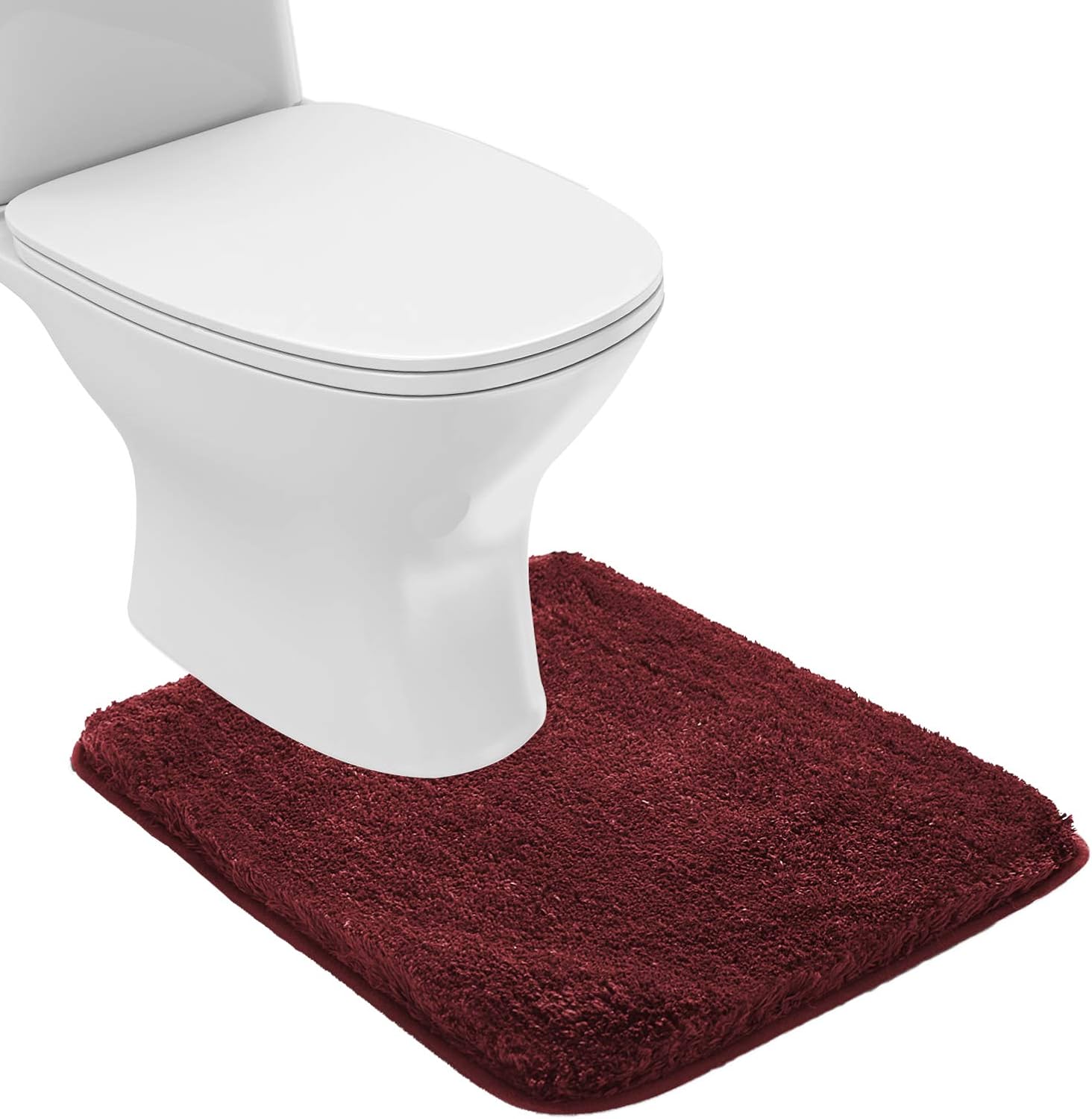 Soft Non-Slip Microfiber Bath Mat Water Absorbent Shaggy Rug for Bathroom - Picture 139 of 296