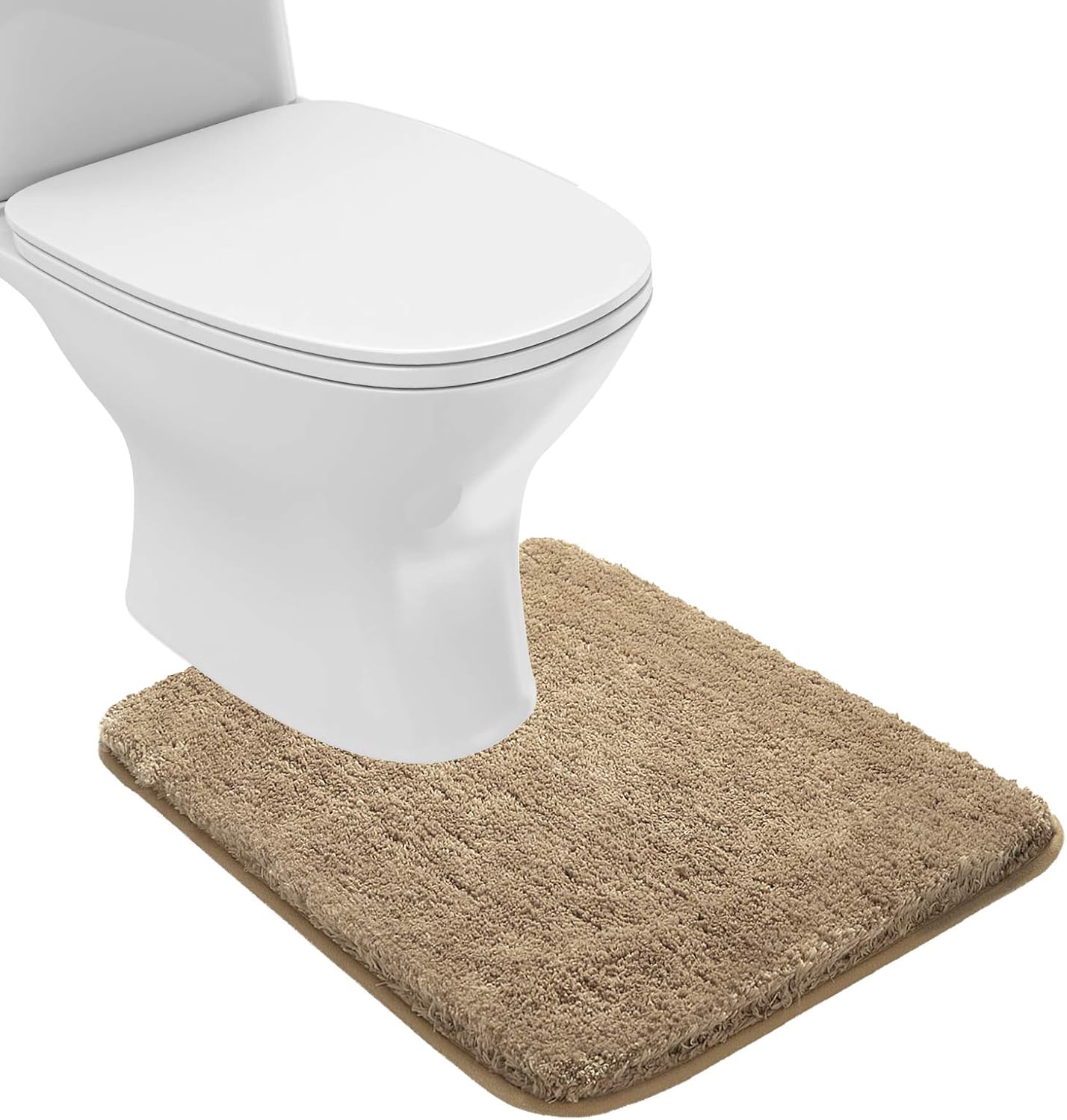 Soft Non-Slip Microfiber Bath Mat Water Absorbent Shaggy Rug for Bathroom - Picture 141 of 296