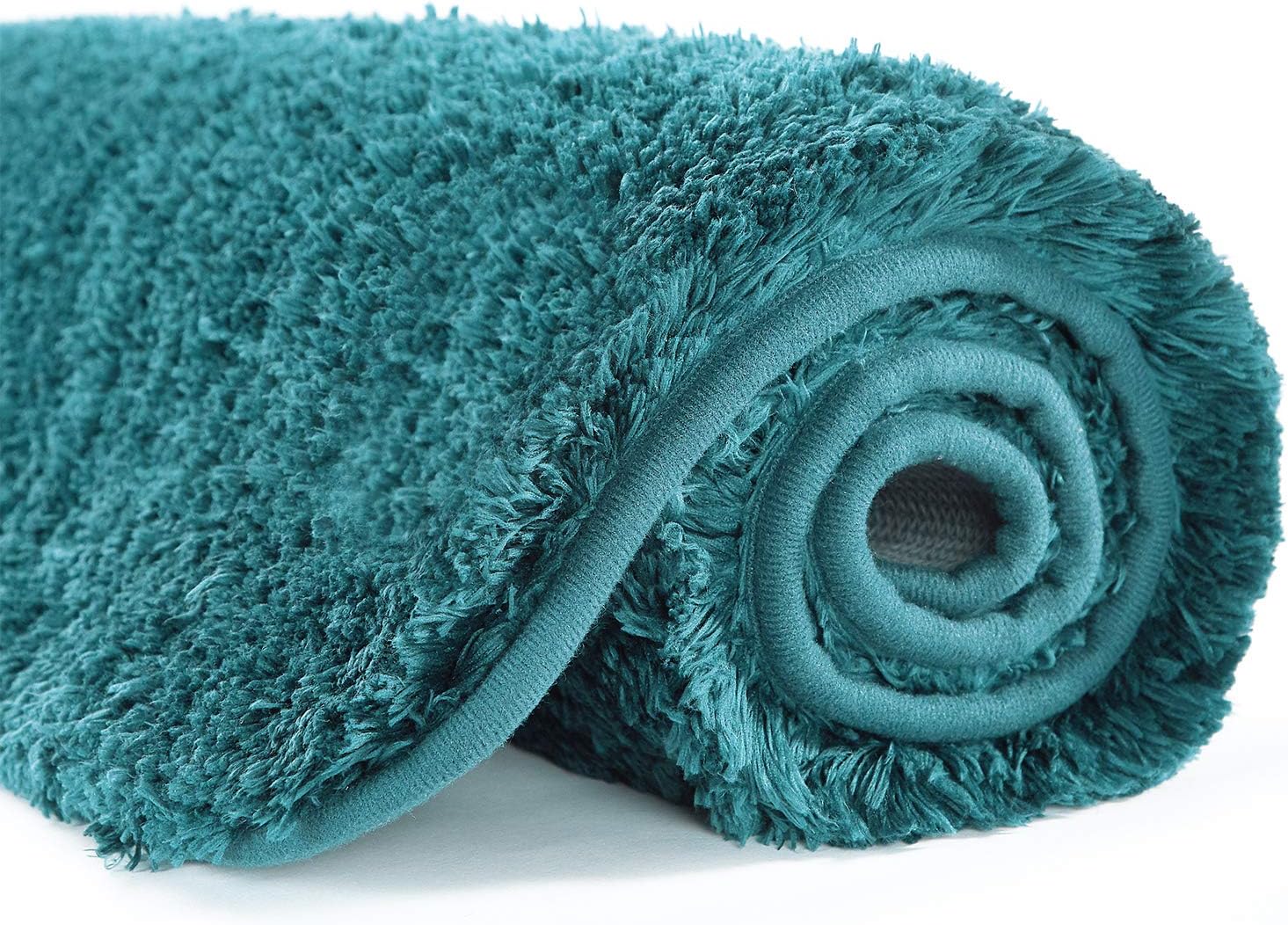 Soft Non-Slip Microfiber Bath Mat Water Absorbent Shaggy Rug for Bathroom - Picture 165 of 296