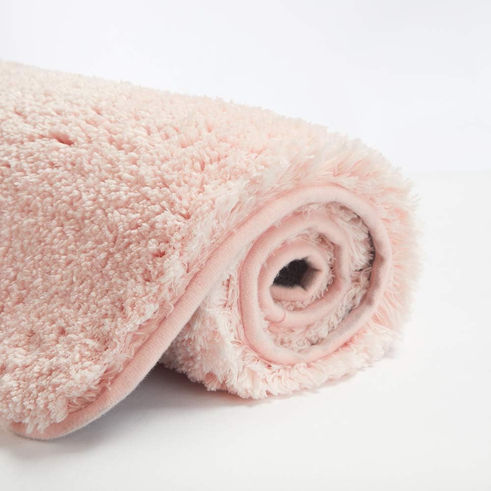 Soft Non-Slip Microfiber Bath Mat Water Absorbent Shaggy Rug for Bathroom - Picture 213 of 296