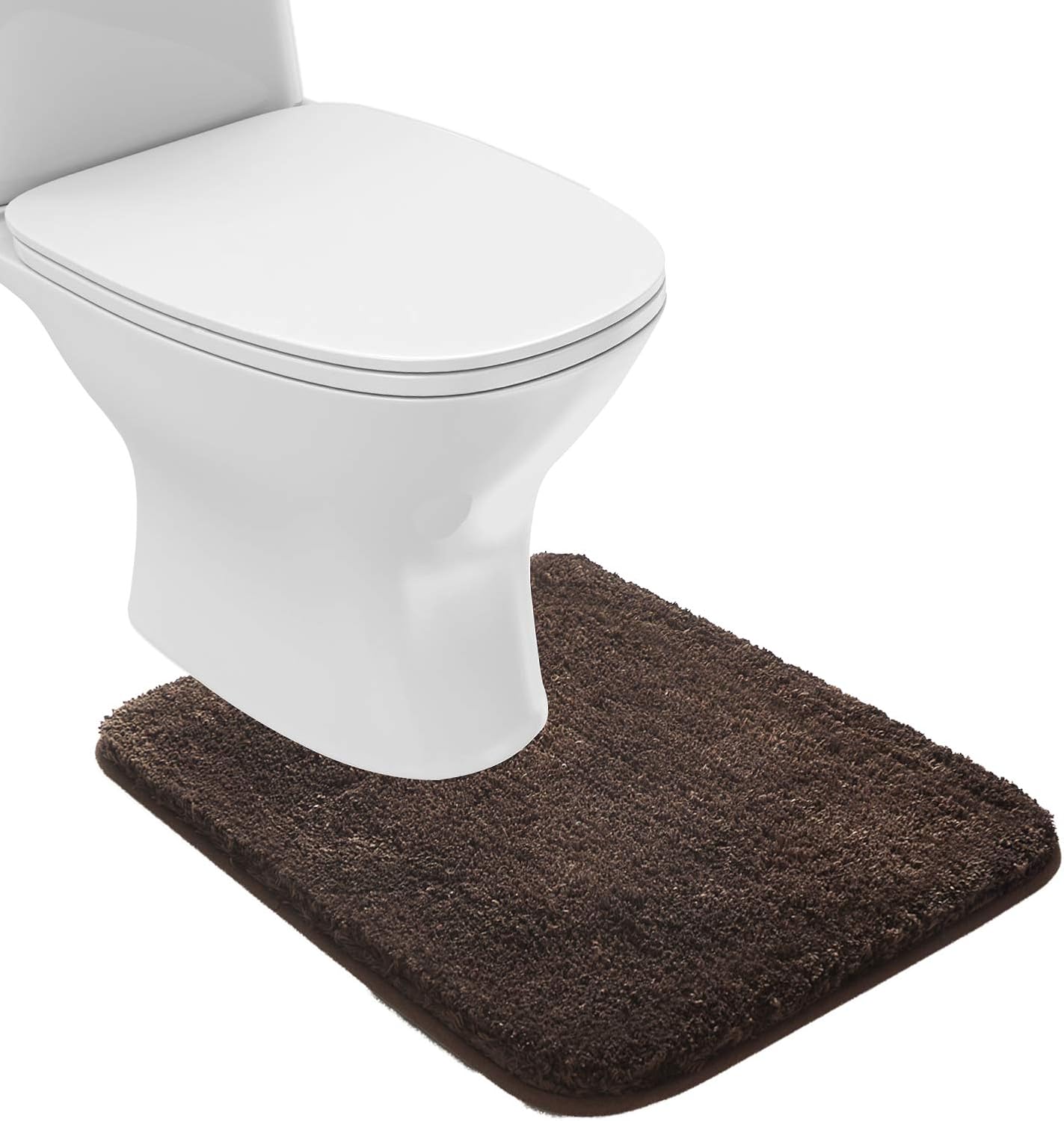 Soft Non-Slip Microfiber Bath Mat Water Absorbent Shaggy Rug for Bathroom - Picture 225 of 296