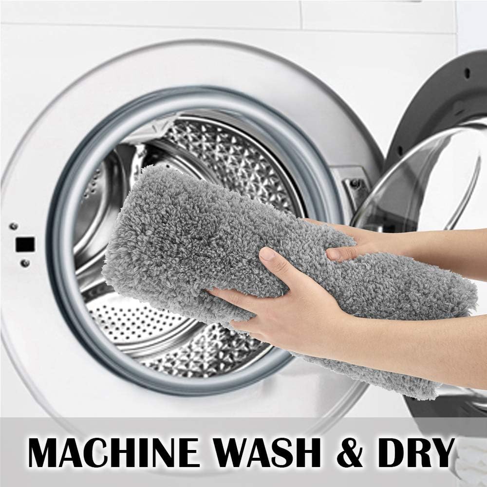 Soft Non-Slip Microfiber Bath Mat Water Absorbent Shaggy Rug for Bathroom - Picture 278 of 296