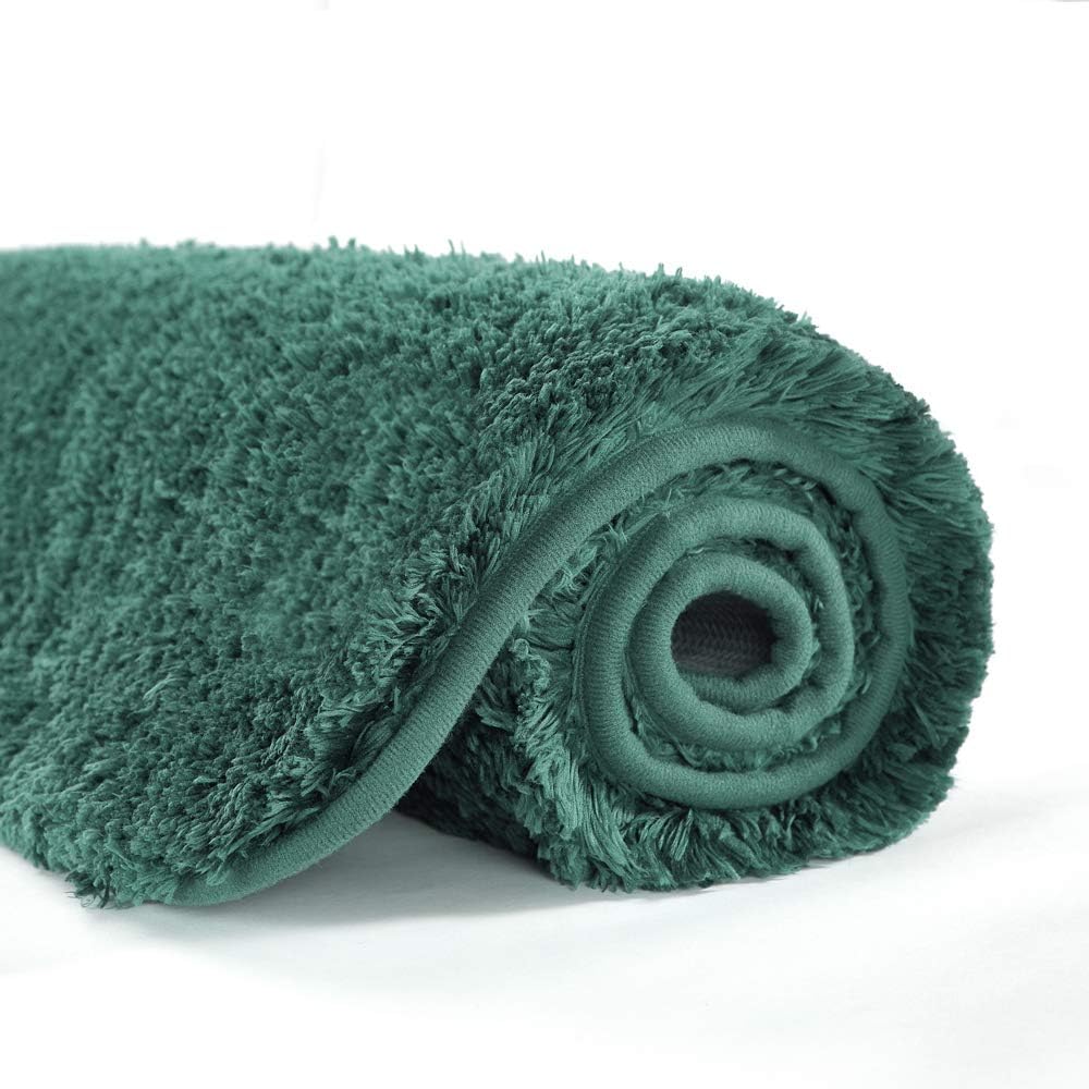 Soft Non-Slip Microfiber Bath Mat Water Absorbent Shaggy Rug for Bathroom - Picture 285 of 296