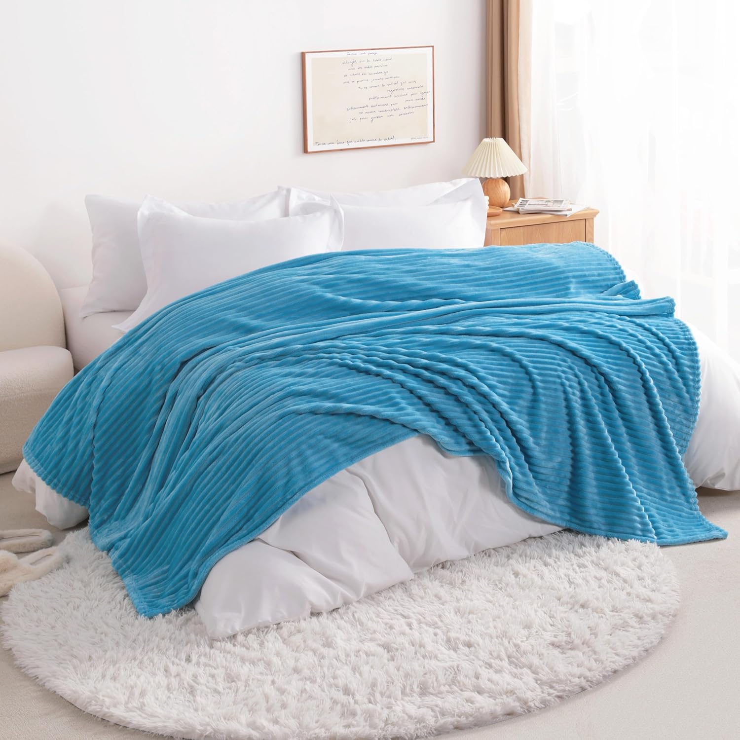 Soft Plush Flannel Baby Blanket, Warm Toddler Blanket for Crib & Stroller - Picture 42 of 238