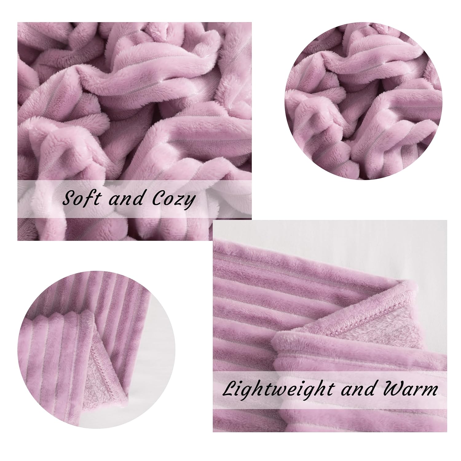 Soft Plush Flannel Baby Blanket, Warm Toddler Blanket for Crib & Stroller - Picture 47 of 238