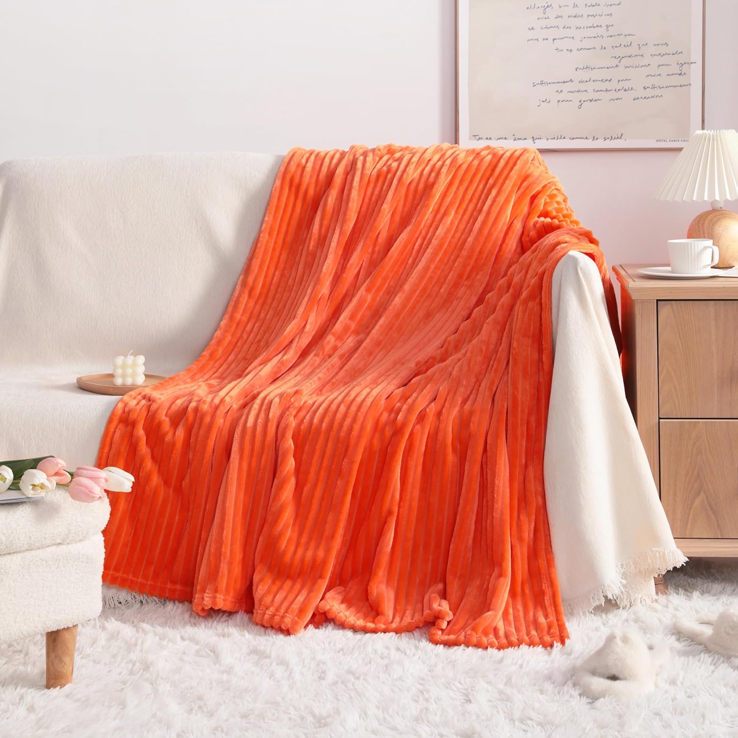 Soft Plush Flannel Baby Blanket, Warm Toddler Blanket for Crib & Stroller - Picture 77 of 238
