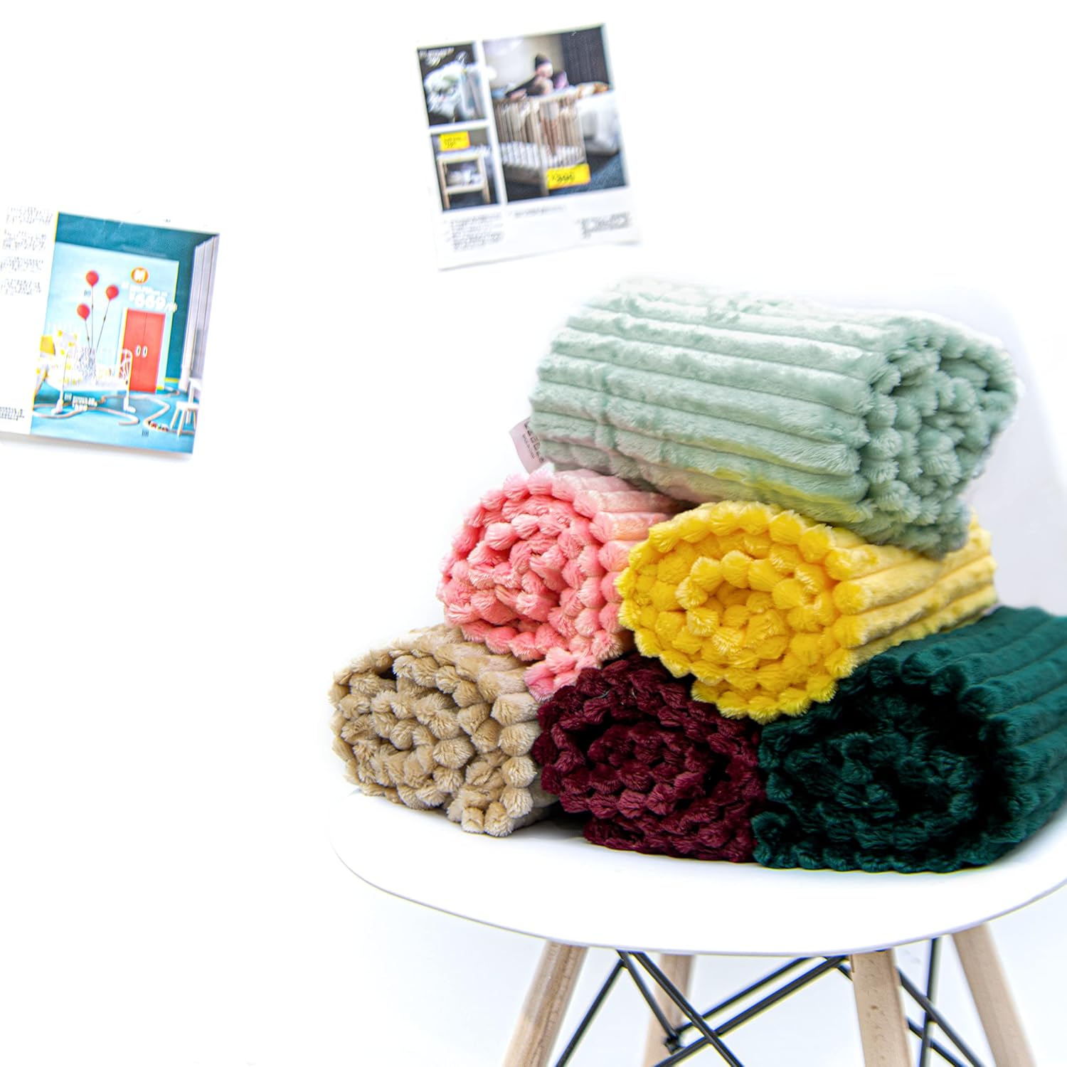 Soft Plush Flannel Baby Blanket, Warm Toddler Blanket for Crib & Stroller - Picture 90 of 238