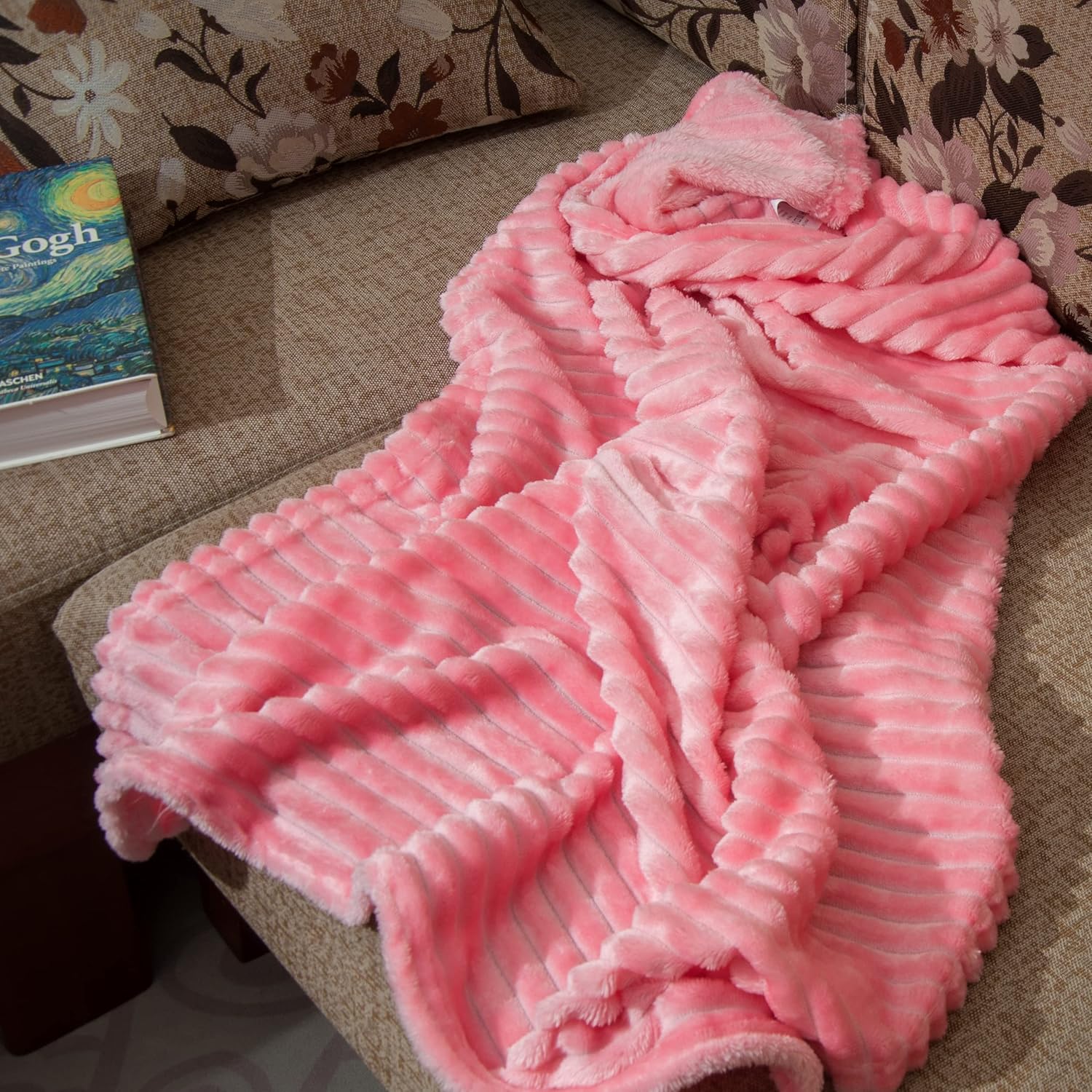 Soft Plush Flannel Baby Blanket, Warm Toddler Blanket for Crib & Stroller - Picture 93 of 238