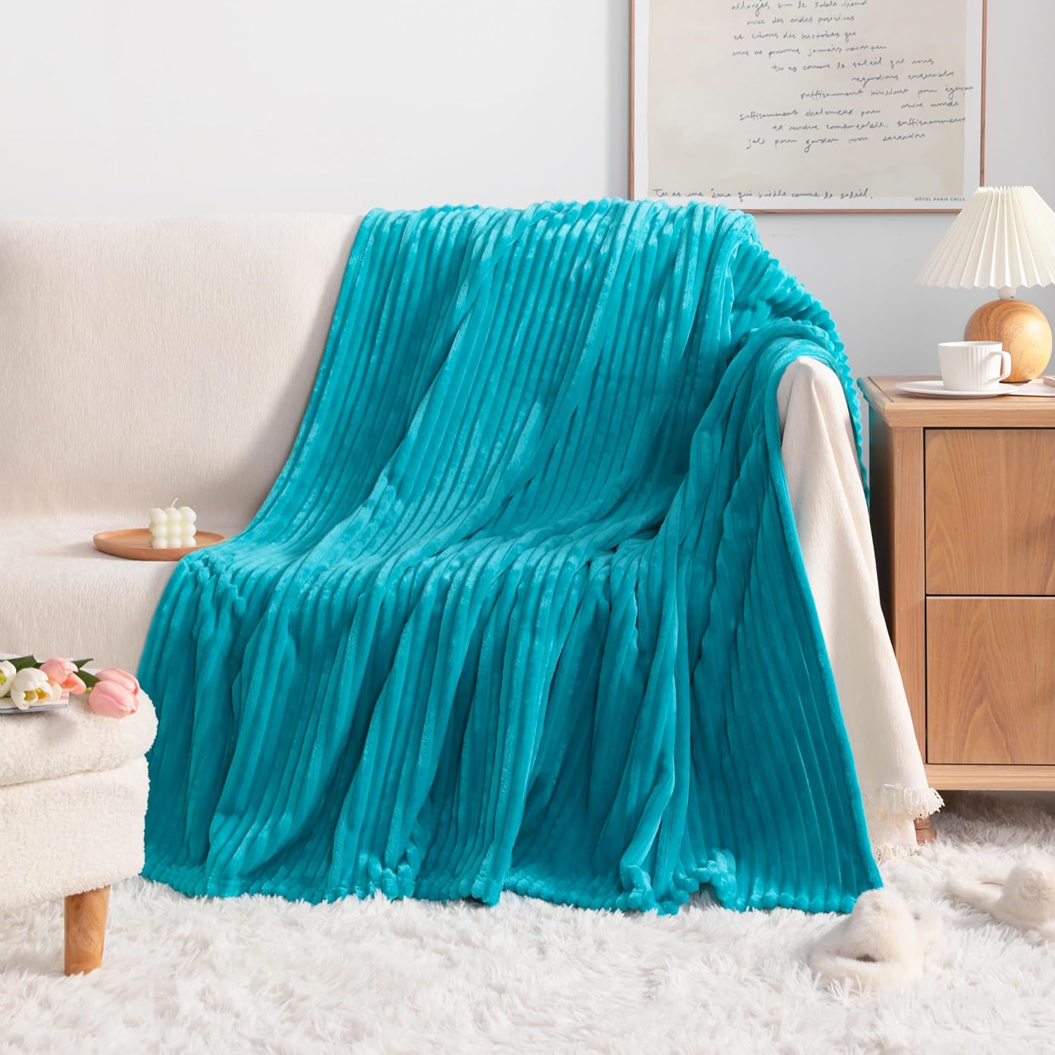 Soft Plush Flannel Baby Blanket, Warm Toddler Blanket for Crib & Stroller - Picture 110 of 238