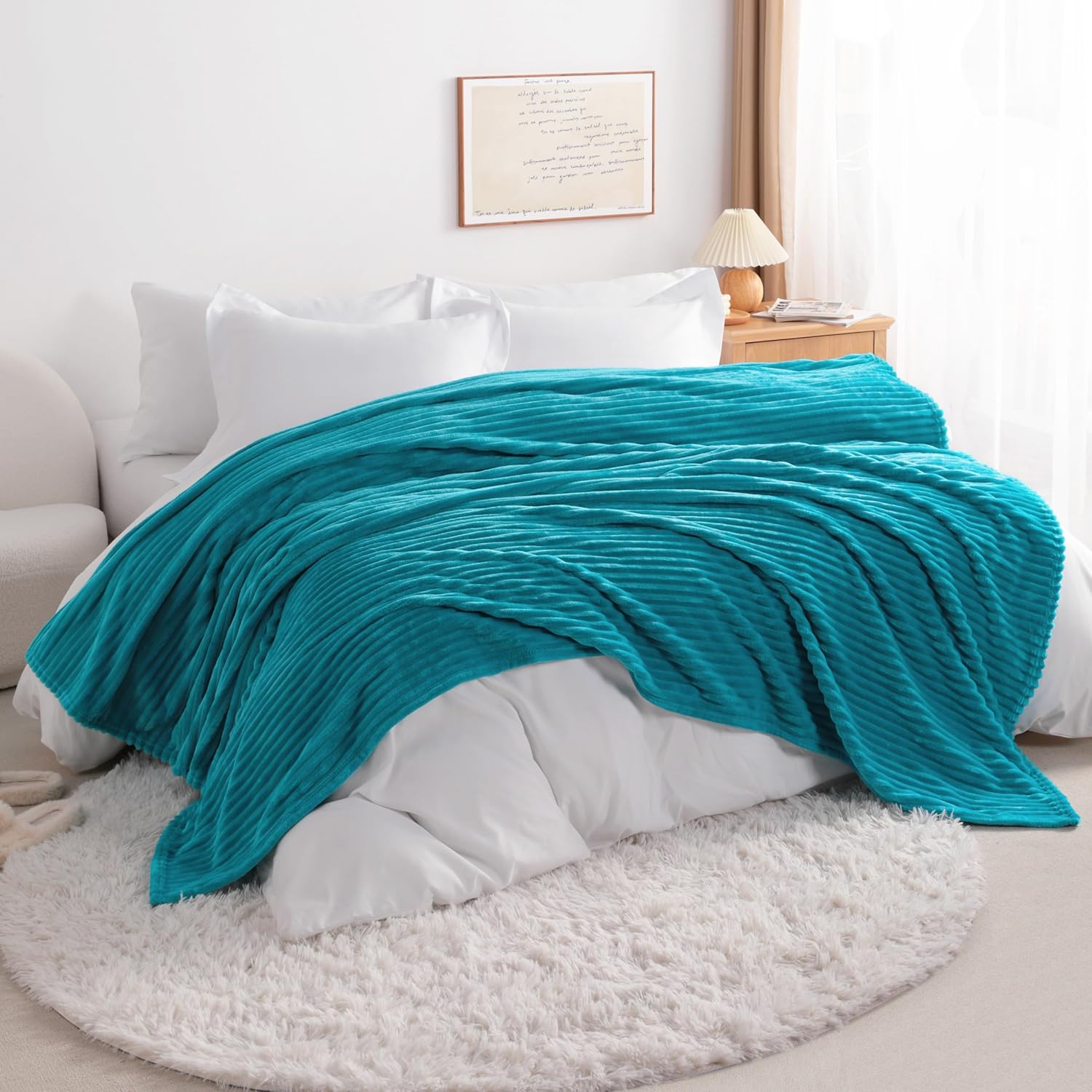 Soft Plush Flannel Baby Blanket, Warm Toddler Blanket for Crib & Stroller - Picture 111 of 238