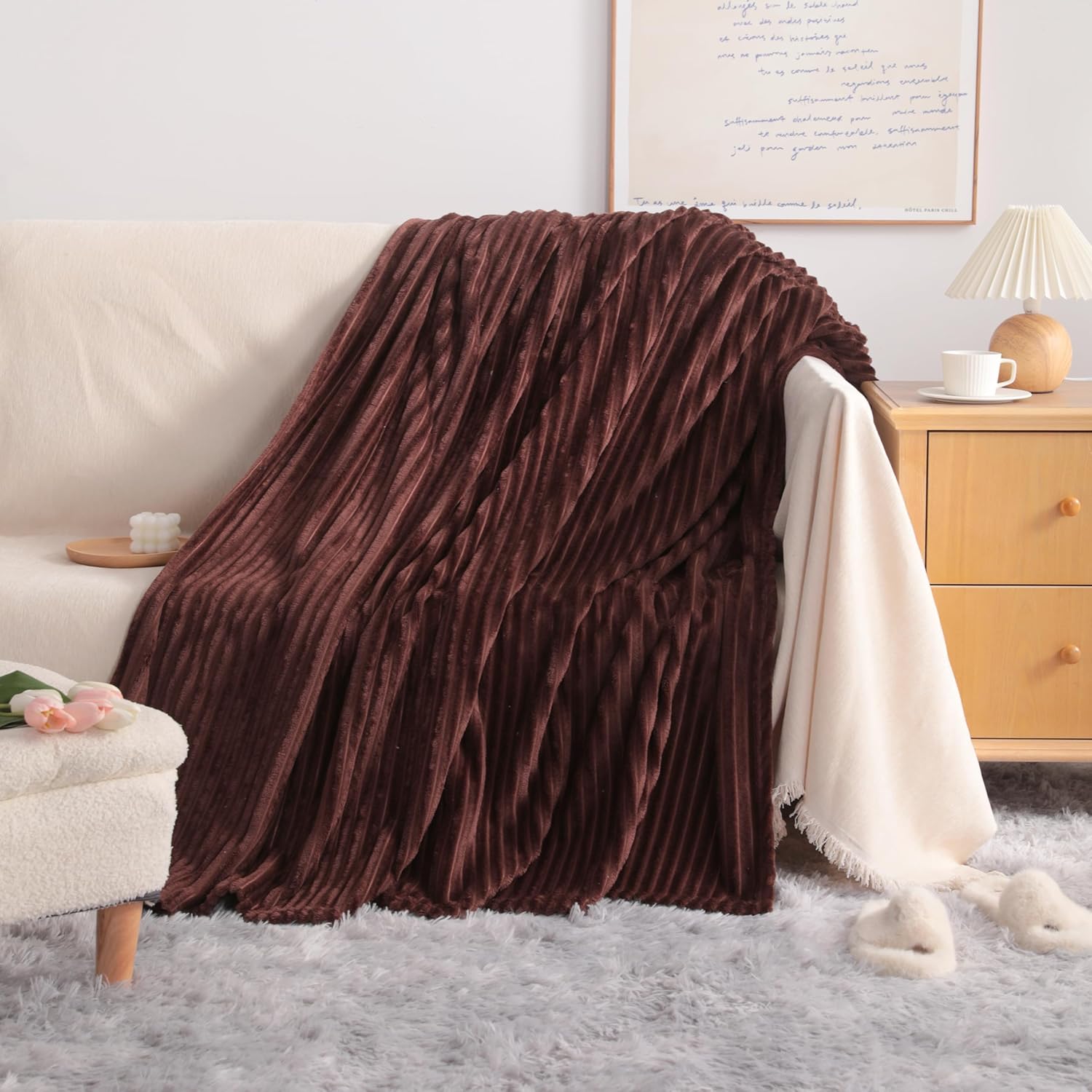 Soft Plush Flannel Baby Blanket, Warm Toddler Blanket for Crib & Stroller - Picture 168 of 238
