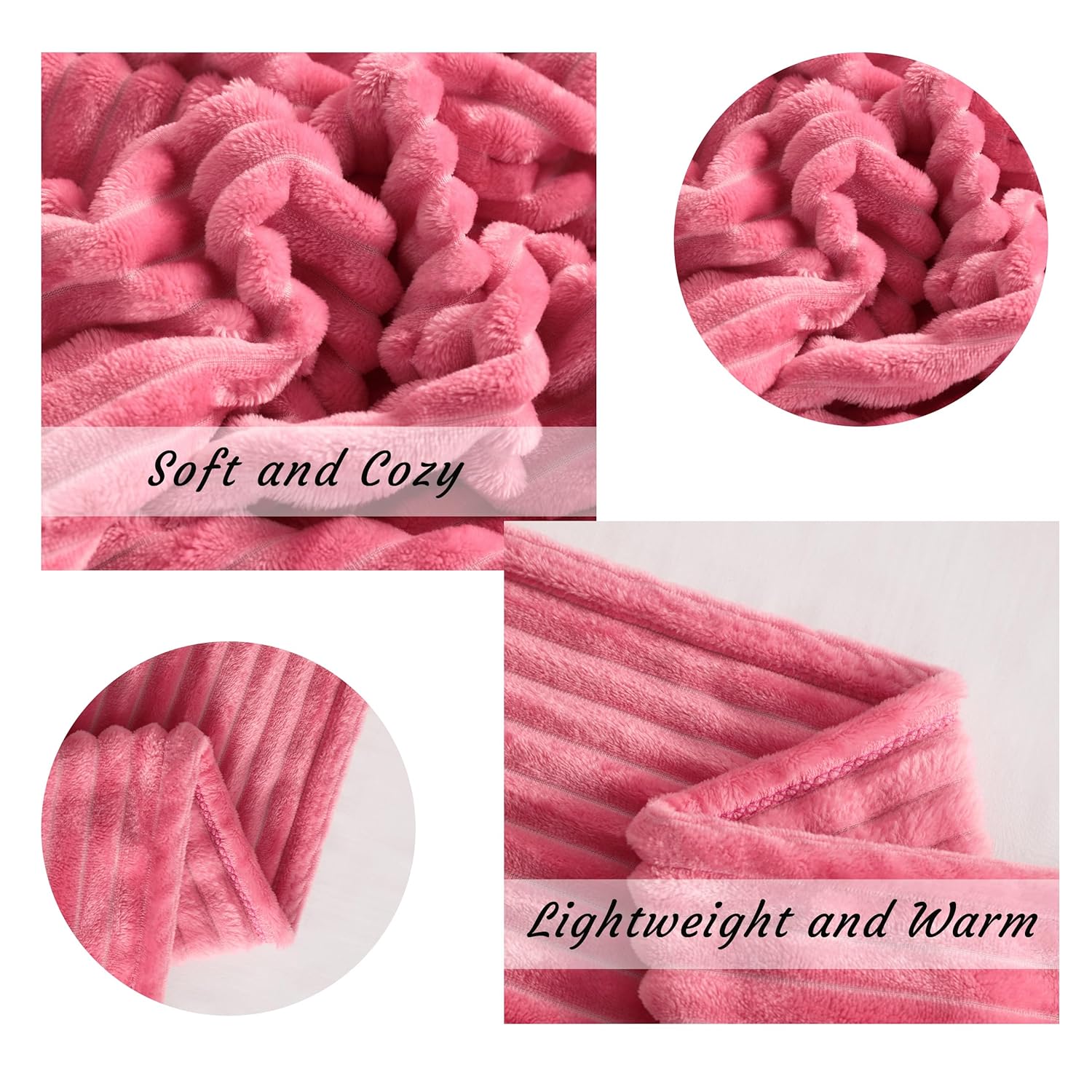 Soft Plush Flannel Baby Blanket, Warm Toddler Blanket for Crib & Stroller - Picture 172 of 238