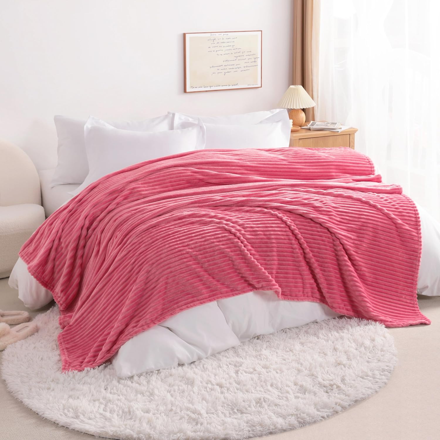 Soft Plush Flannel Baby Blanket, Warm Toddler Blanket for Crib & Stroller - Picture 177 of 238