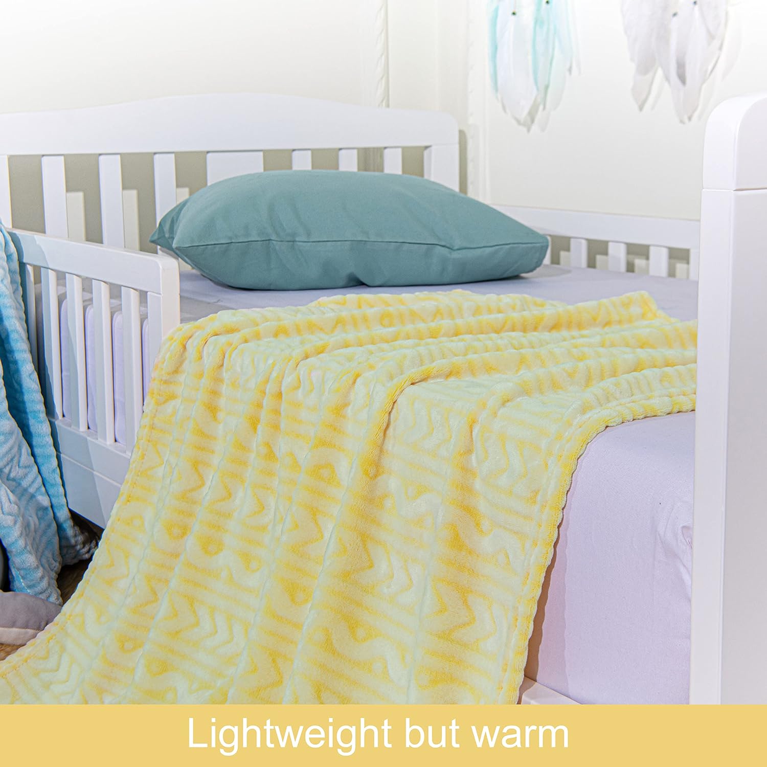 Soft Plush Flannel Baby Blanket, Warm Toddler Blanket for Crib & Stroller - Picture 235 of 238