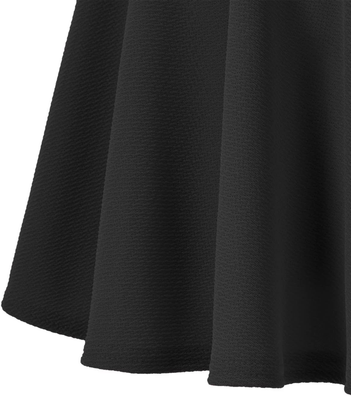 Damen Basic vielseitig dehnbar ausgestellt Freizeit Mini Skater Rock für Dating - Bild 25 von 113