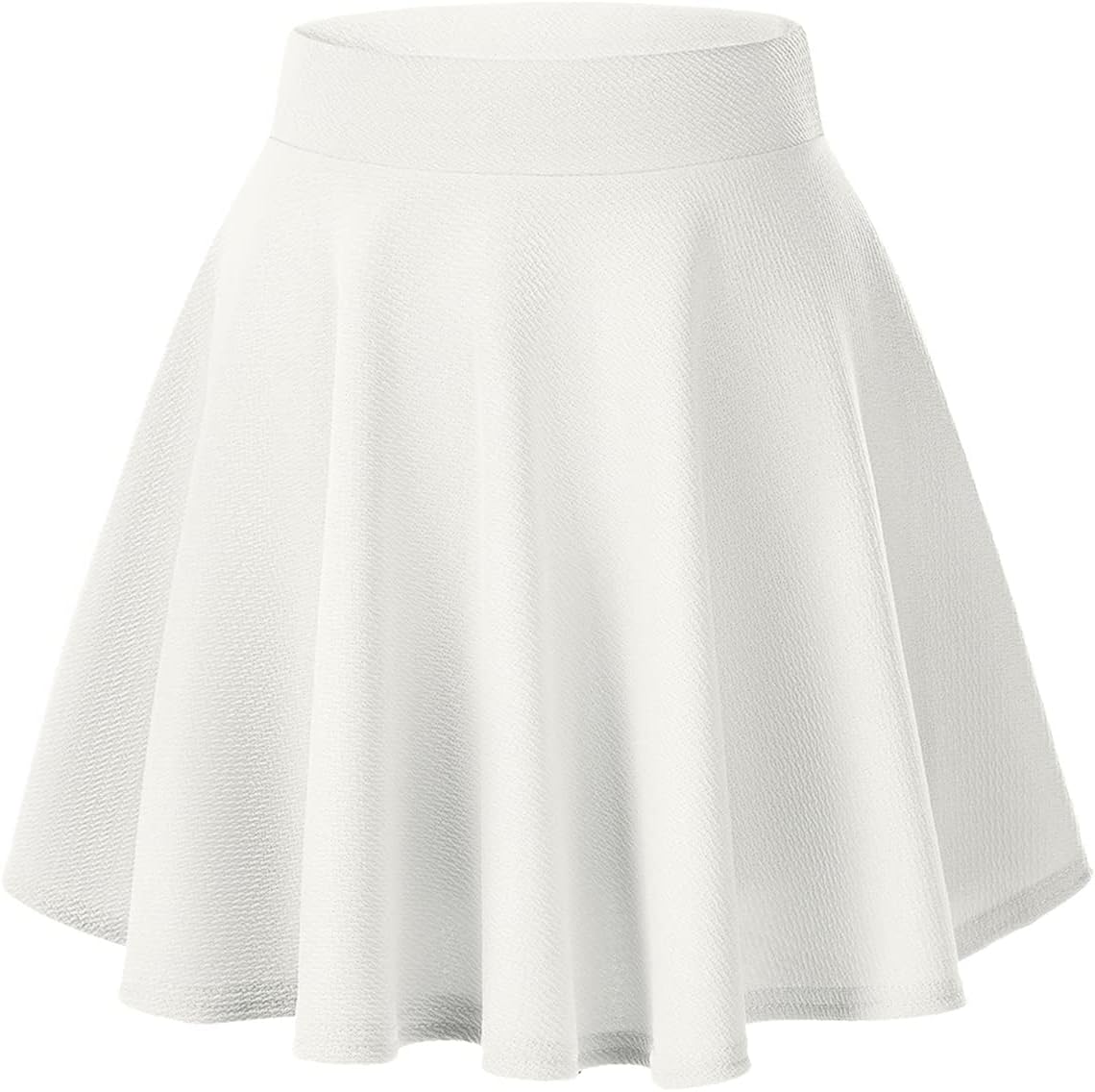 Damen Basic vielseitig dehnbar ausgestellt Freizeit Mini Skater Rock für Dating - Bild 66 von 113