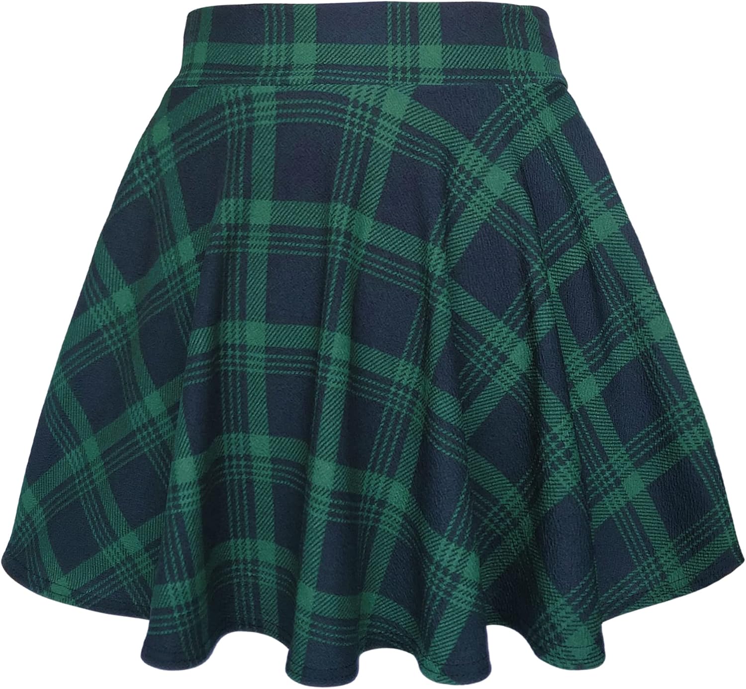 Damen Basic vielseitig dehnbar ausgestellt Freizeit Mini Skater Rock für Dating - Bild 100 von 113
