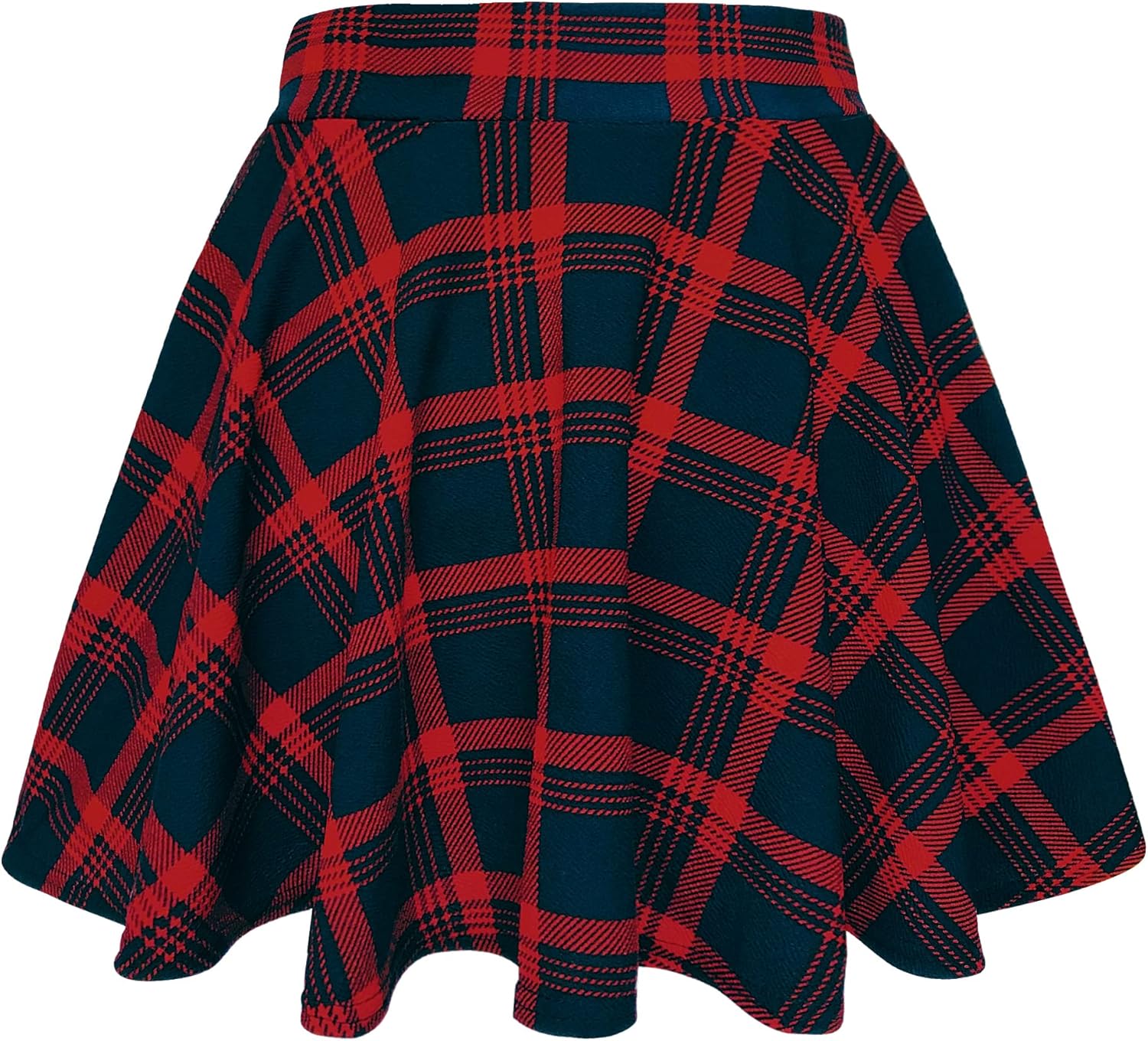 Damen Basic vielseitig dehnbar ausgestellt Freizeit Mini Skater Rock für Dating - Bild 113 von 113