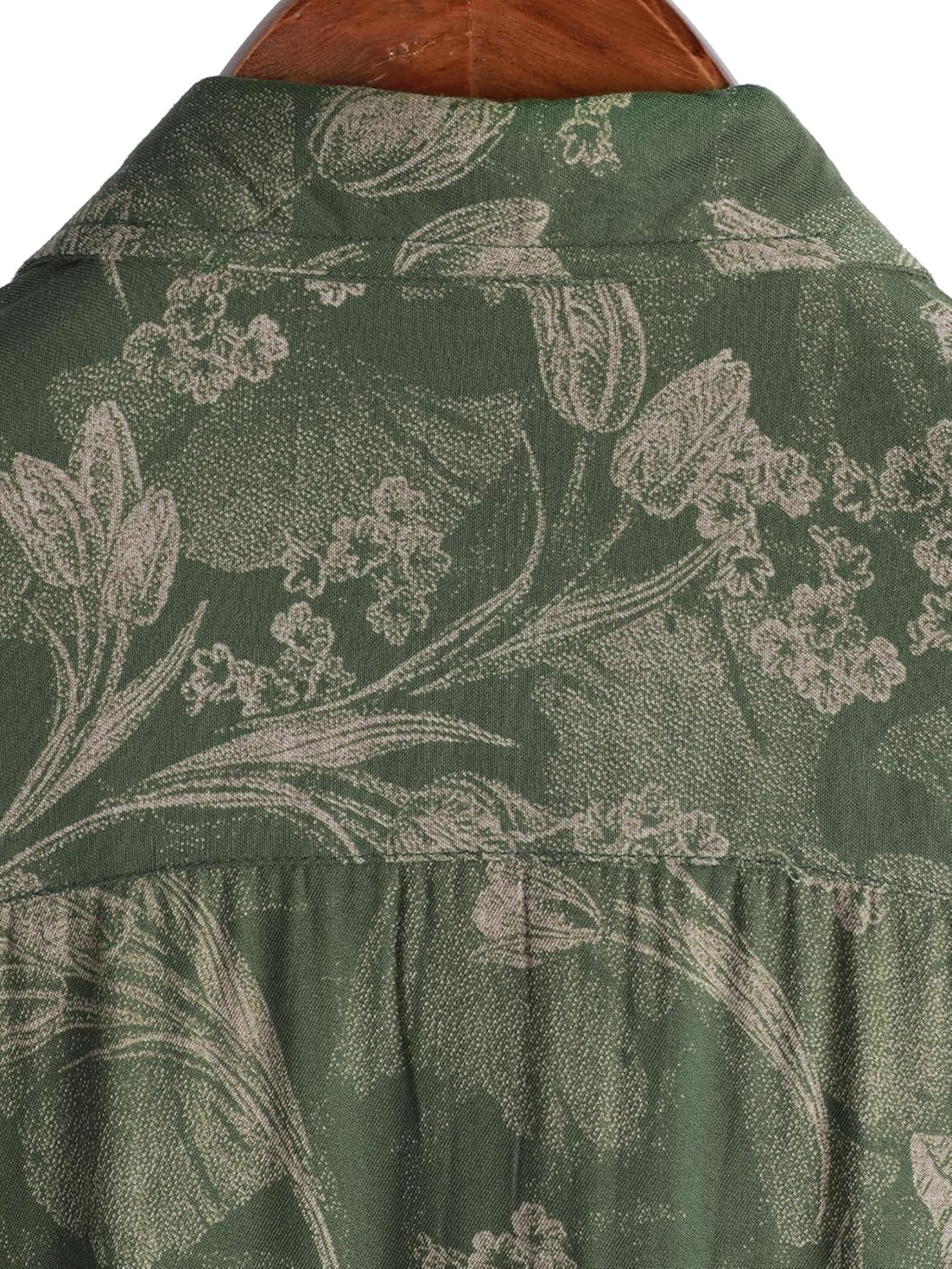Herren Kurzarm Hawaiihemd - Freizeit Blumen Tropical Strandhemd - Bild 27 von 129
