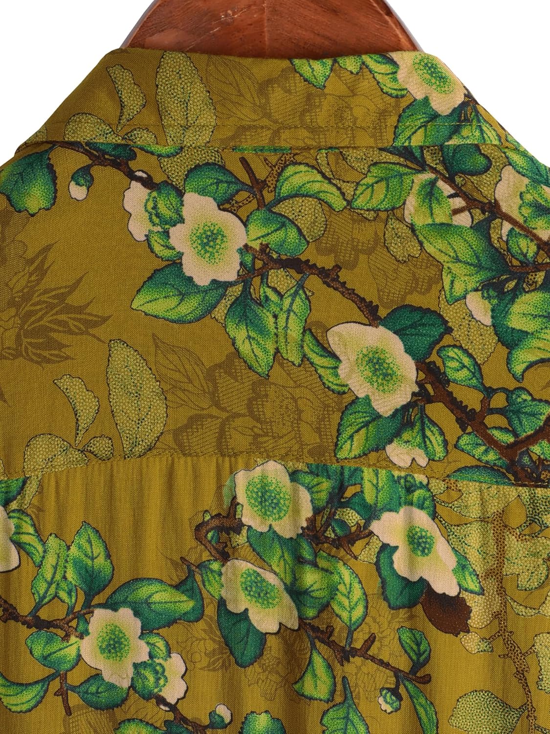 Herren Kurzarm Hawaiihemd - Freizeit Blumen Tropical Strandhemd - Bild 62 von 129