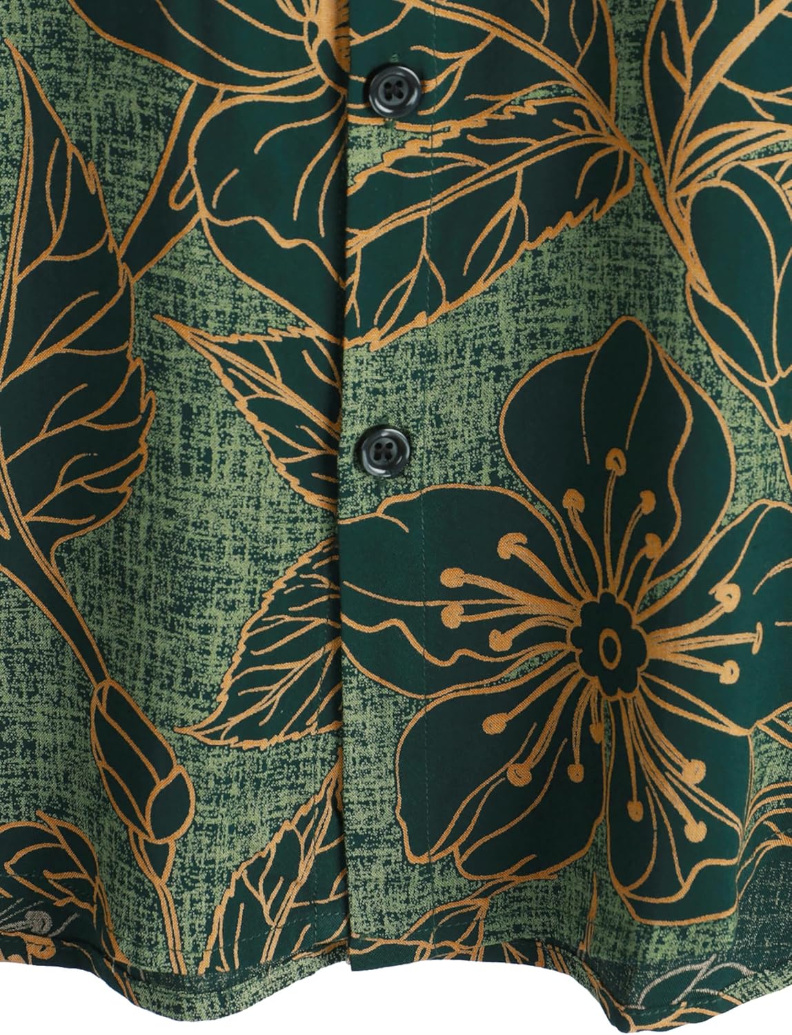 Herren Kurzarm Hawaiihemd - Freizeit Blumen Tropical Strandhemd - Bild 55 von 129
