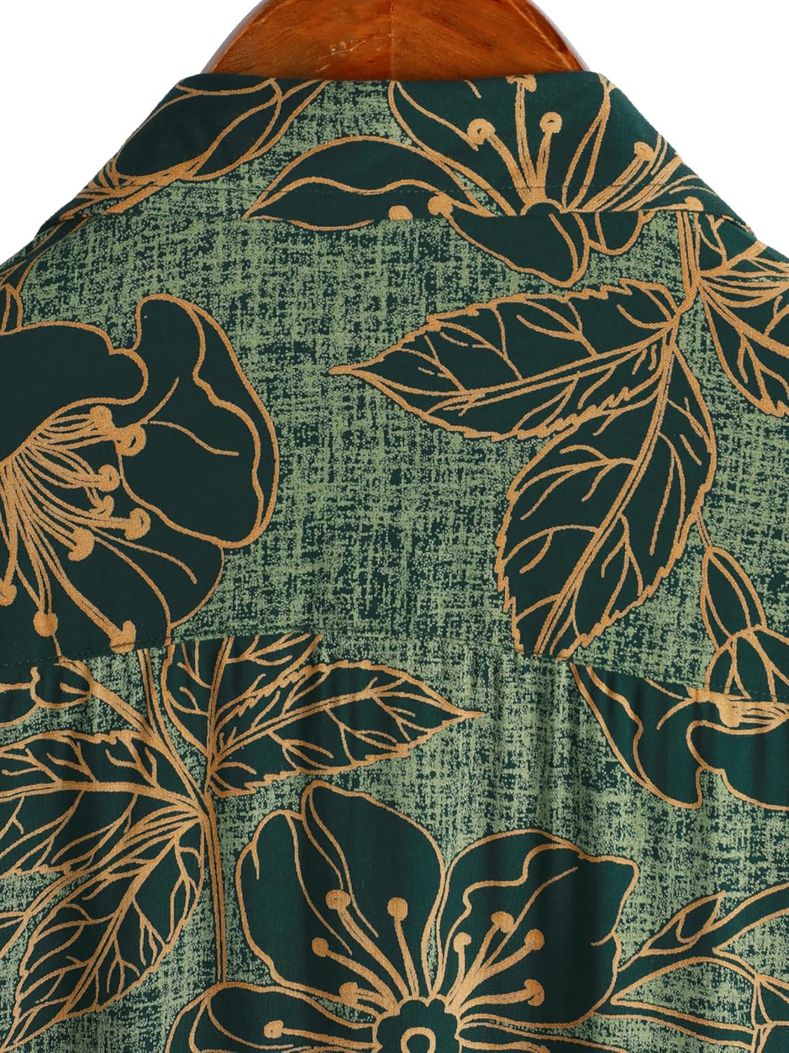 Herren Kurzarm Hawaiihemd - Freizeit Blumen Tropical Strandhemd - Bild 56 von 129