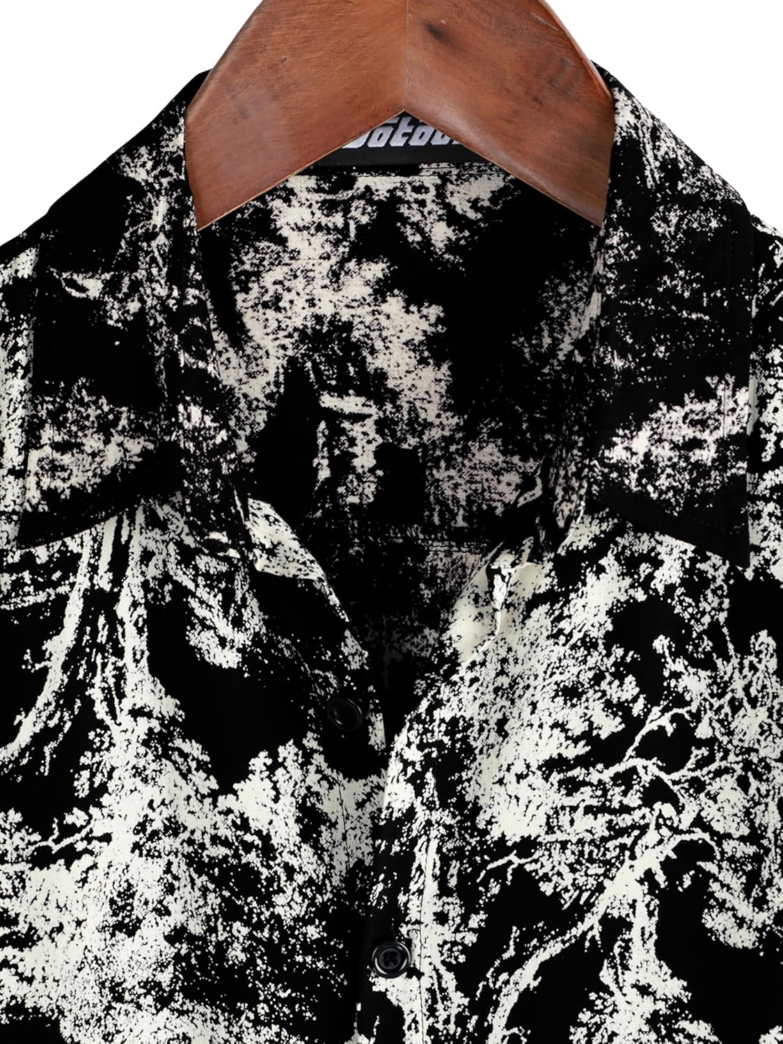 Herren Kurzarm Hawaiihemd - Freizeit Blumen Tropical Strandhemd - Bild 65 von 129