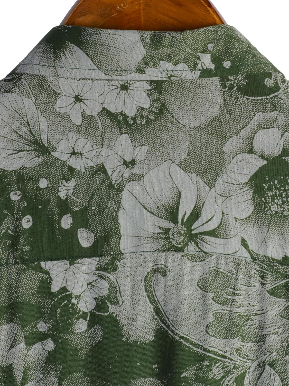 Herren Kurzarm Hawaiihemd - Freizeit Blumen Tropical Strandhemd - Bild 86 von 129