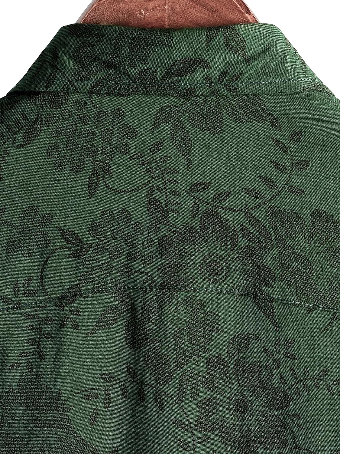 Herren Kurzarm Hawaiihemd - Freizeit Blumen Tropical Strandhemd - Bild 93 von 129