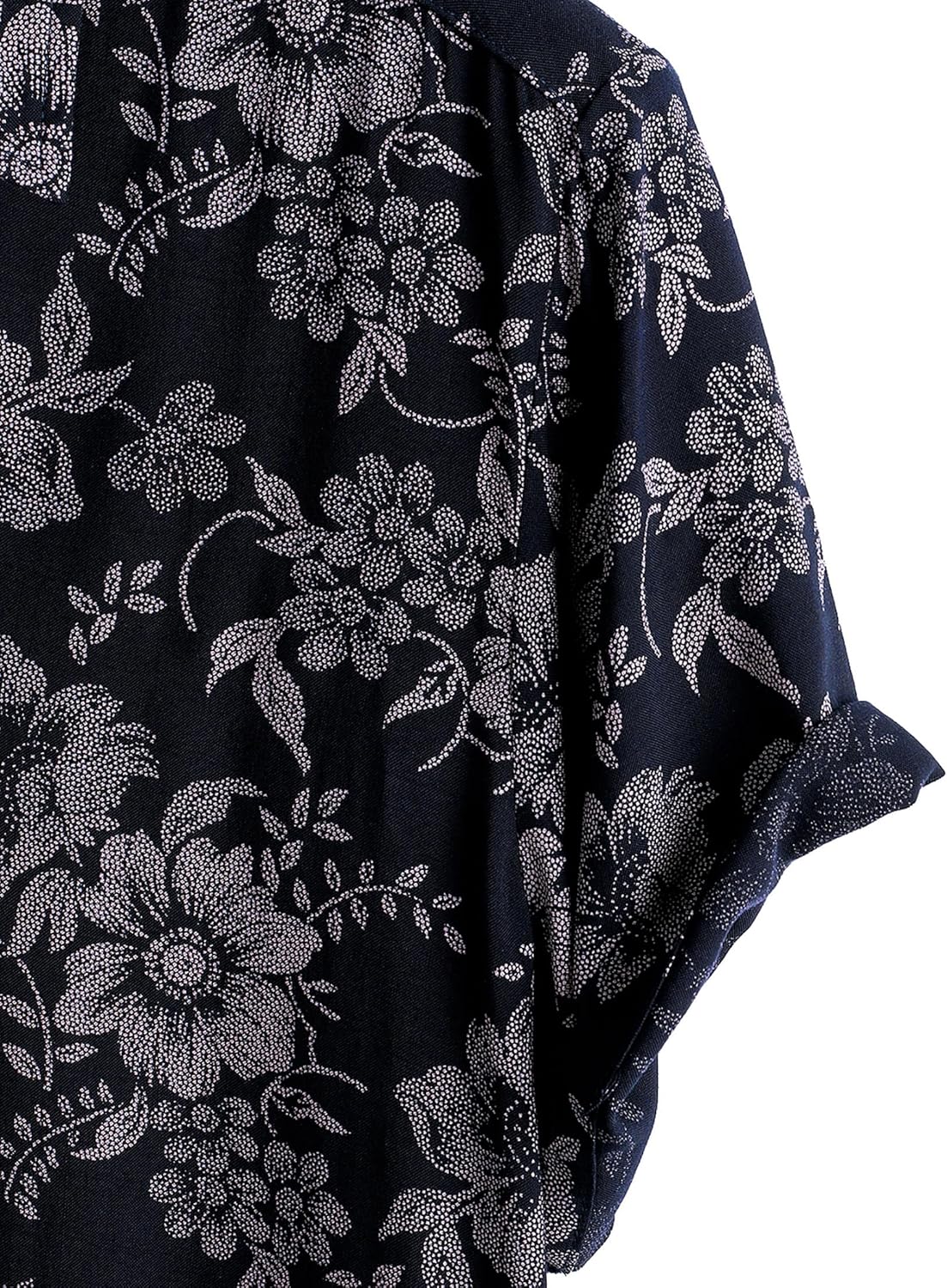 Herren Kurzarm Hawaiihemd - Freizeit Blumen Tropical Strandhemd - Bild 103 von 129