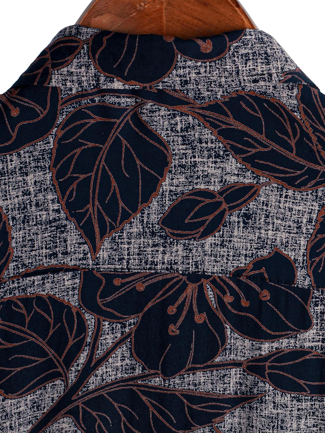 Herren Kurzarm Hawaiihemd - Freizeit Blumen Tropical Strandhemd - Bild 128 von 129
