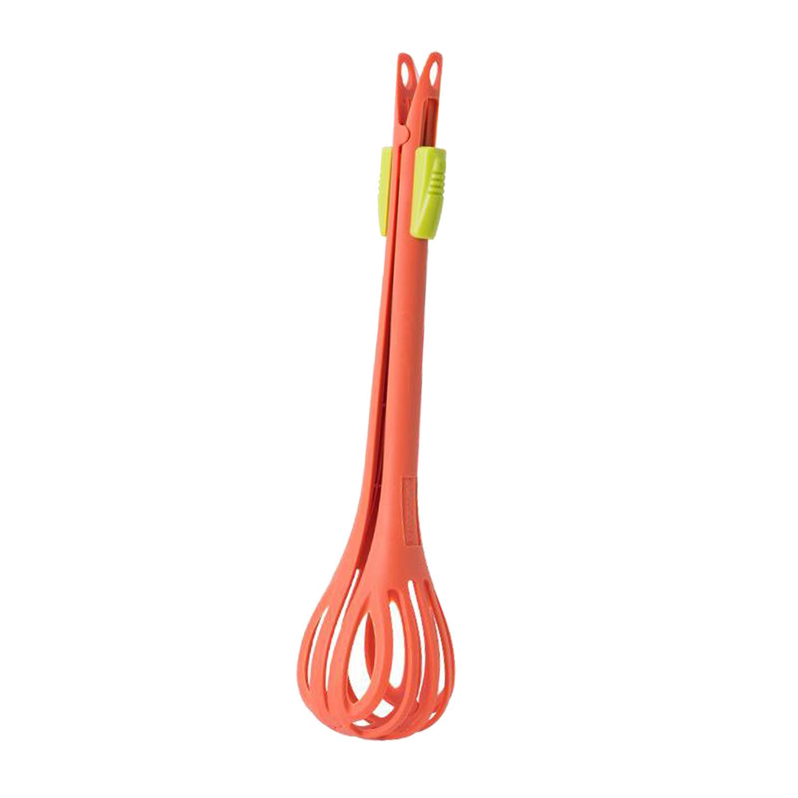 1pcs Egg Beater 2-in-1 Multi-Functional Egg Whisk Food Tong Milk Stirrer Noodles - Bild 27 von 27
