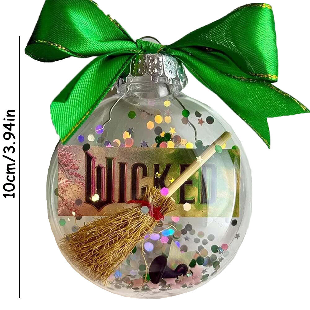 Wicked Movie Christmas Ornament,Christmas Decoration Balls Xmas Tree Decorations - Picture 11 of 12