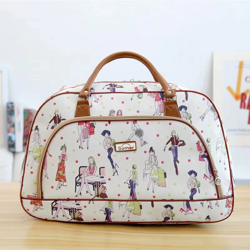 Ladies Large Capacity Handbag Overnight Travel Weekend Holdall Hand Luggage Bags - Picture 18 of 31