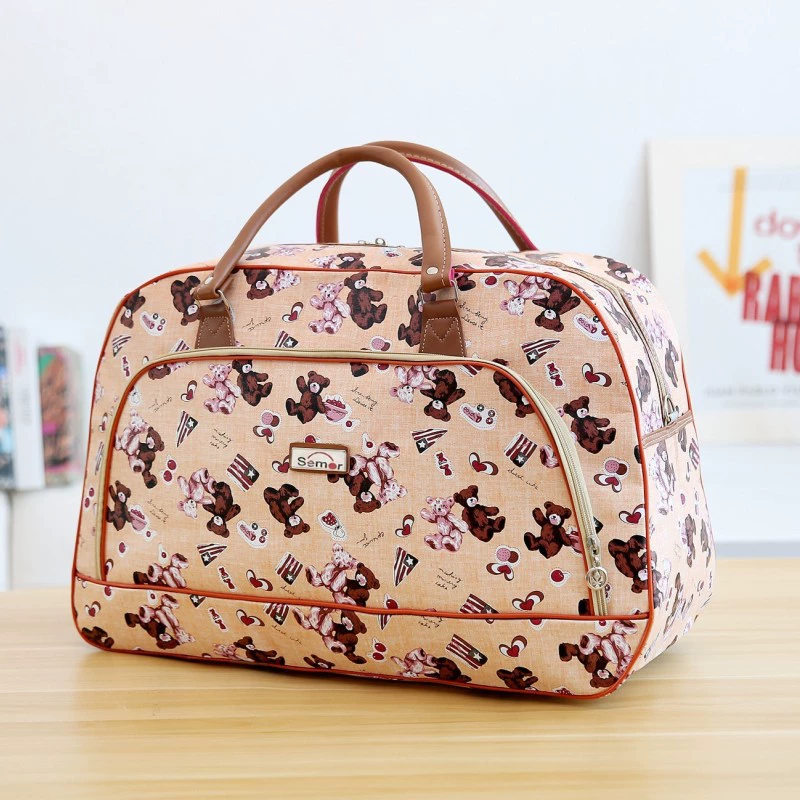 Ladies Large Capacity Handbag Overnight Travel Weekend Holdall Hand Luggage Bags - Picture 23 of 31