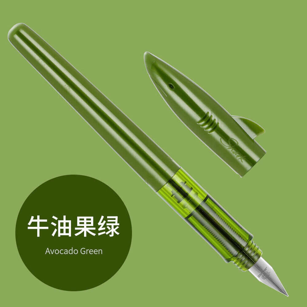 Jinhao F/0.5mm Fountain Pen Shark Pen Cap Writing Gift Students practicing#ZH - Picture 16 of 20