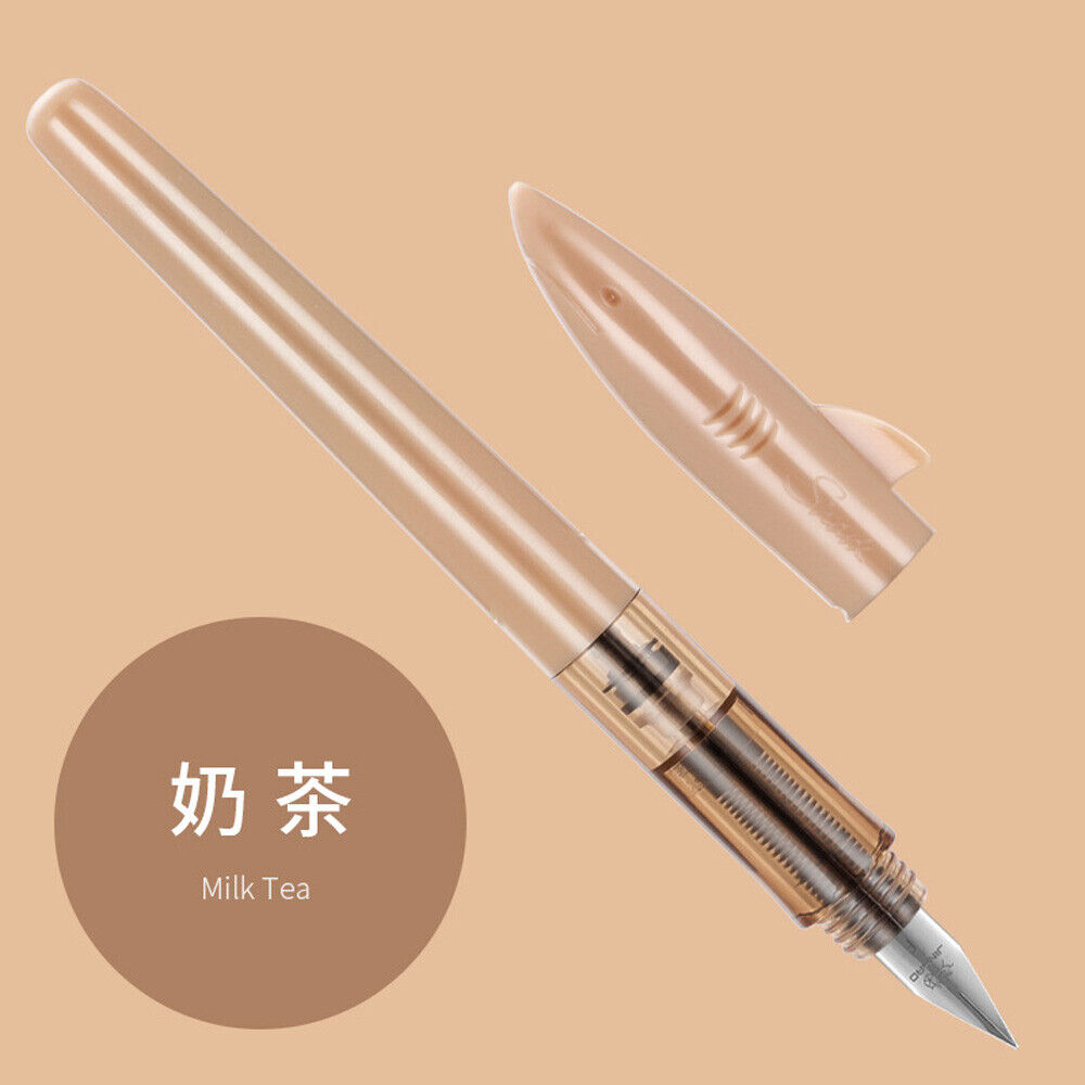 Jinhao F/0.5mm Fountain Pen Shark Pen Cap Writing Gift Students practicing#ZH - Picture 18 of 20