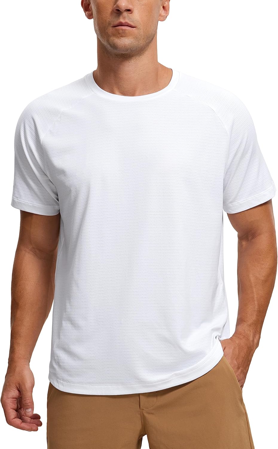 Leichte sportliche Herren T-Shirts Laufen Trainingsshirt Kurzarm Gym Tops - Bild 15 von 54