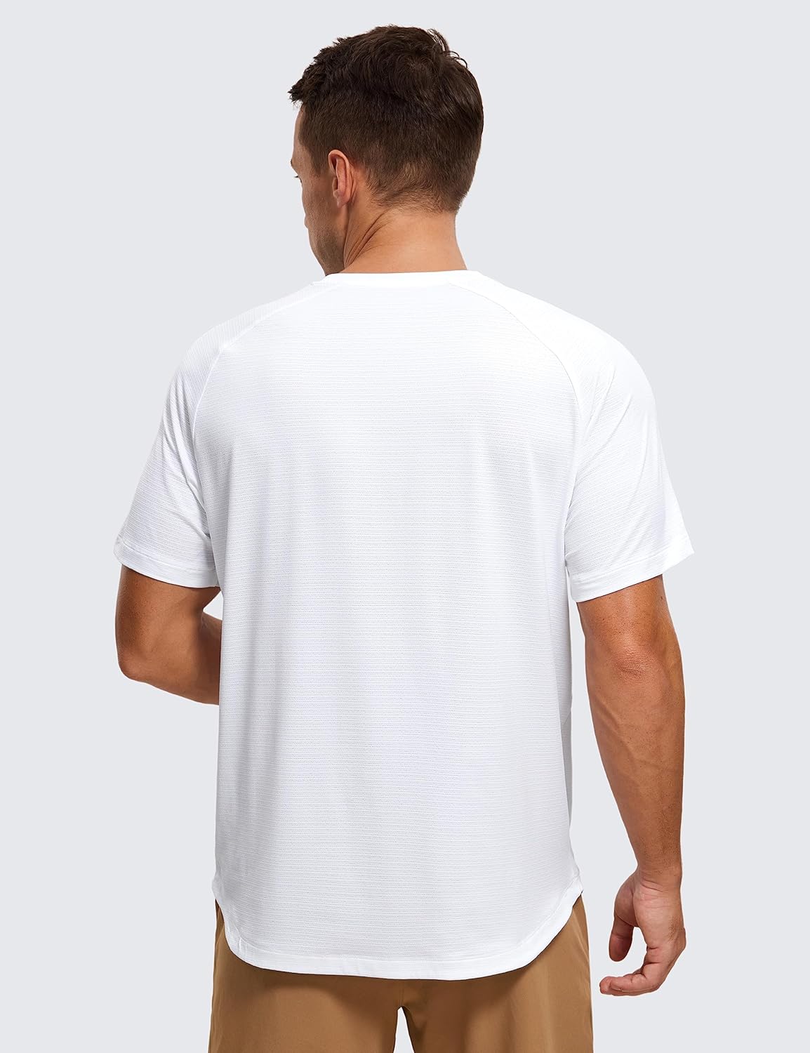 Leichte sportliche Herren T-Shirts Laufen Trainingsshirt Kurzarm Gym Tops - Bild 16 von 54