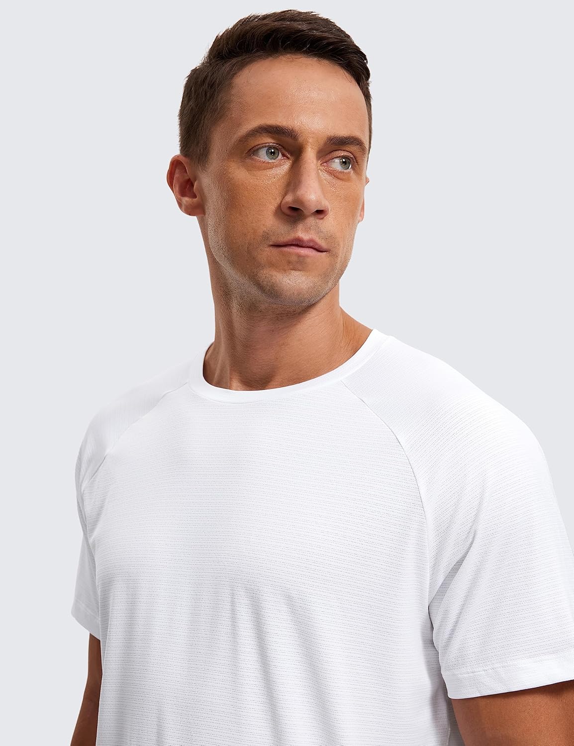 Leichte sportliche Herren T-Shirts Laufen Trainingsshirt Kurzarm Gym Tops - Bild 18 von 54