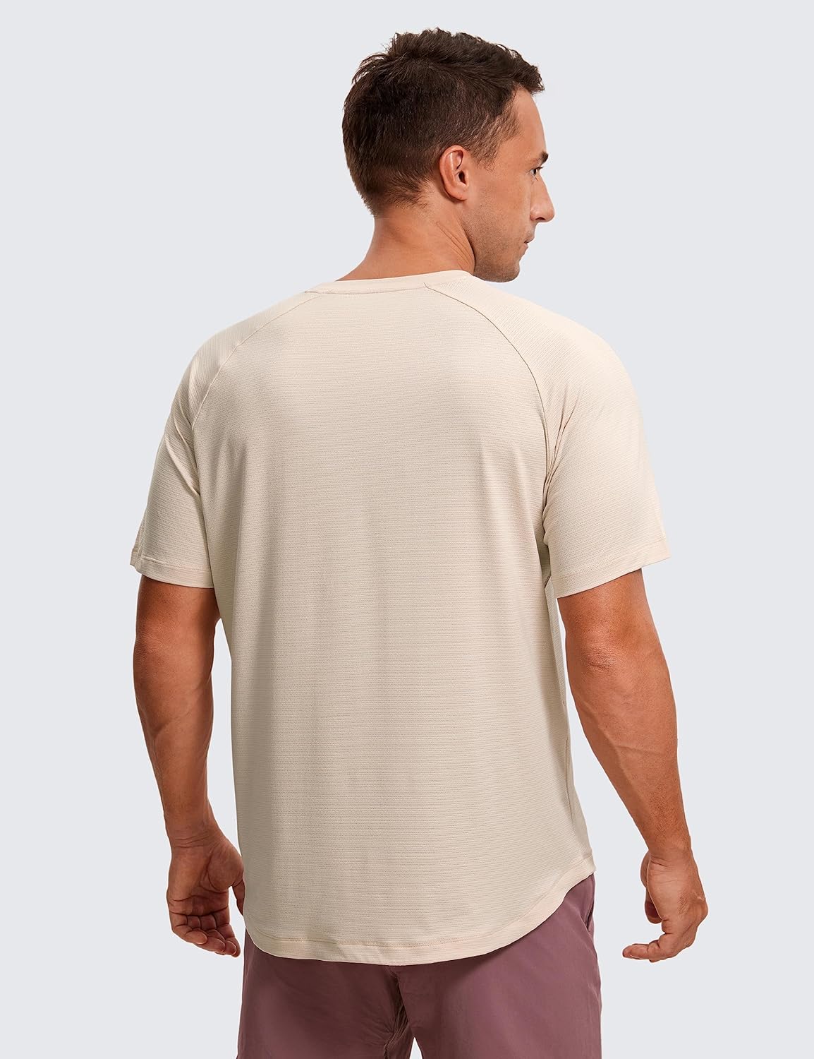 Leichte sportliche Herren T-Shirts Laufen Trainingsshirt Kurzarm Gym Tops - Bild 30 von 54