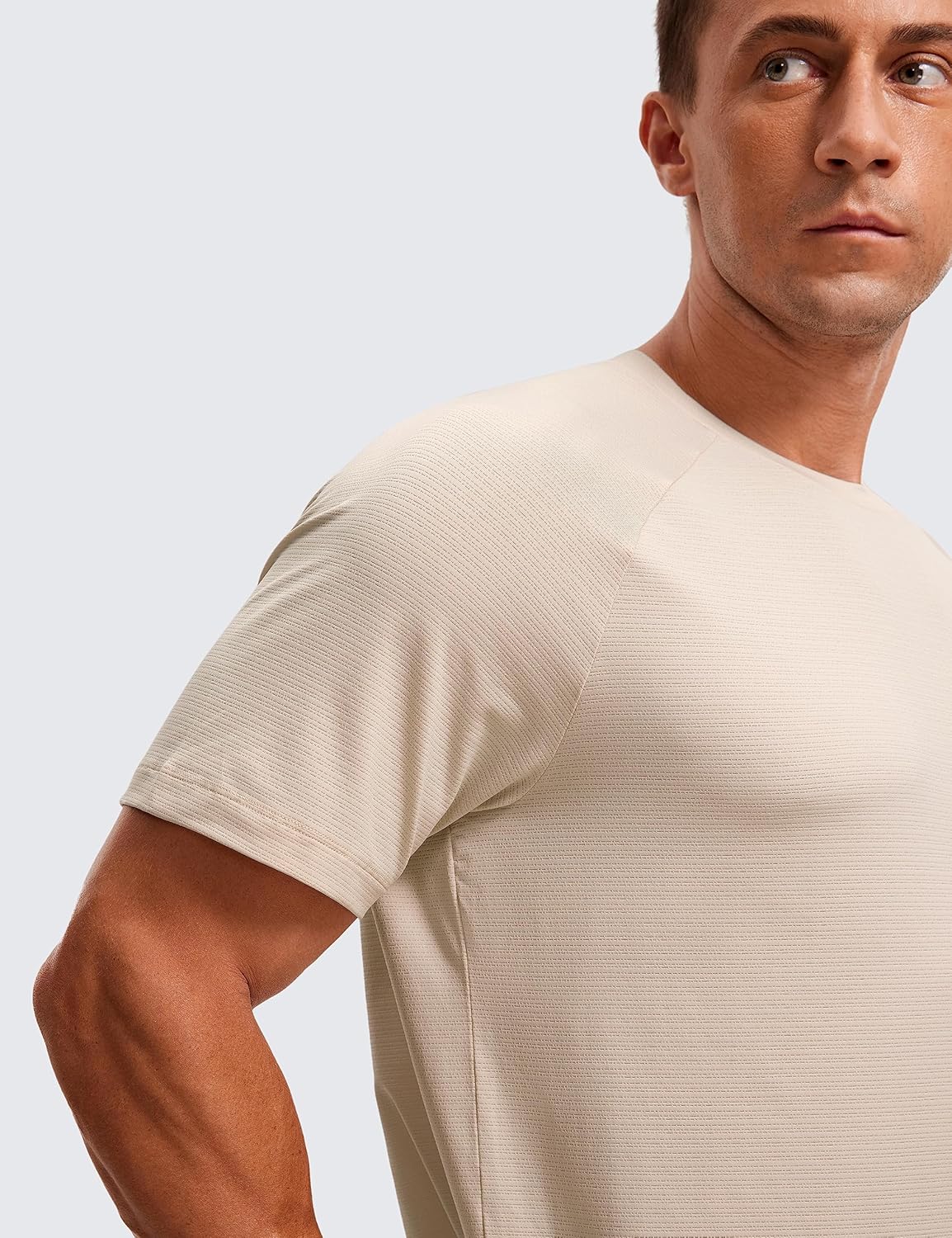 Leichte sportliche Herren T-Shirts Laufen Trainingsshirt Kurzarm Gym Tops - Bild 31 von 54